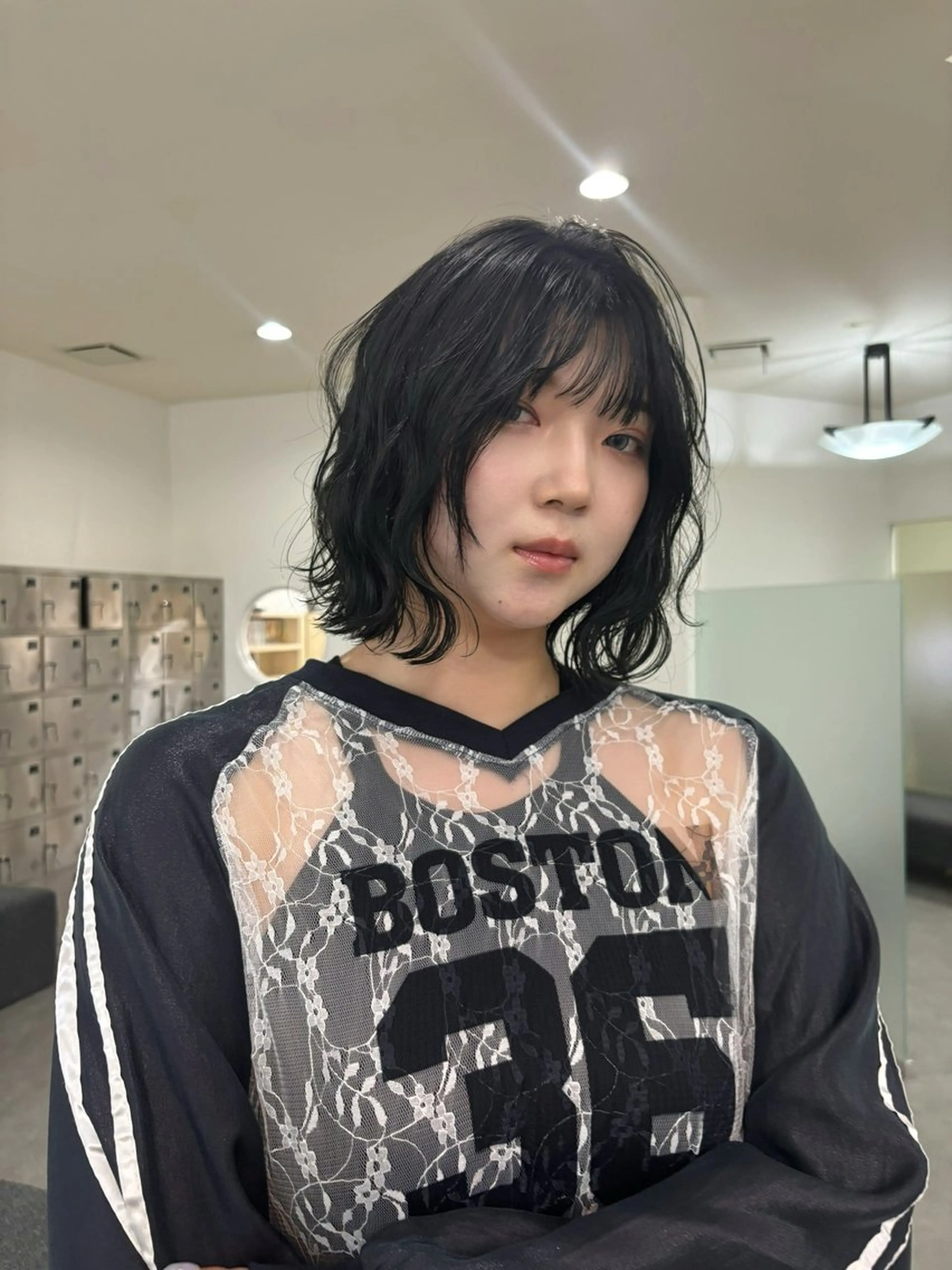 前髪カット＋うる艶カラー＋髪質改善トリートメント🍯の写真