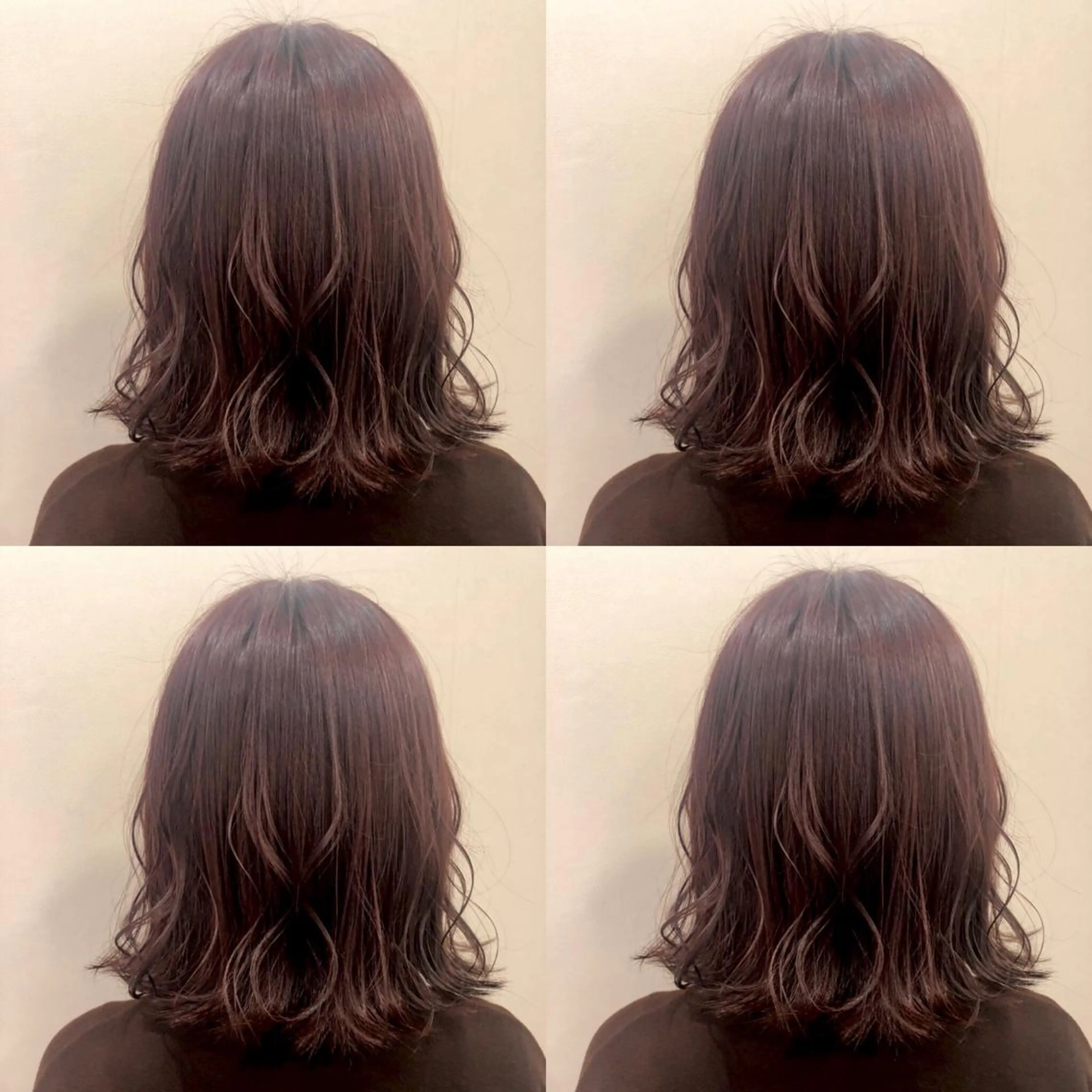 ミディアム カラー ブラウンカラー ピンクカラー ピンクブラウン 🌷MAYU 🌷のヘアスタイル