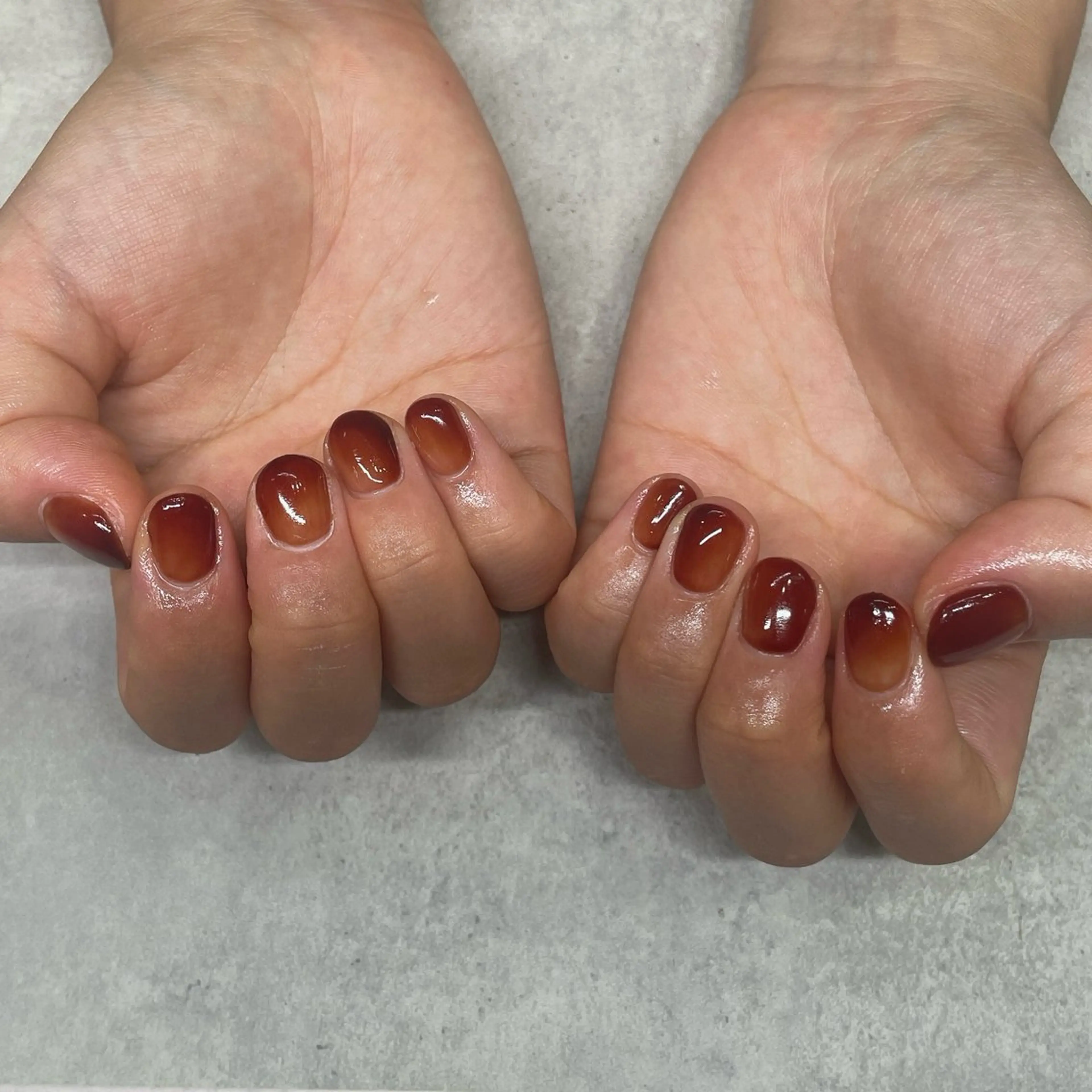 ネイル アートネイル 長さ出し ハンドネイル A85G ayakoのネイルデザイン