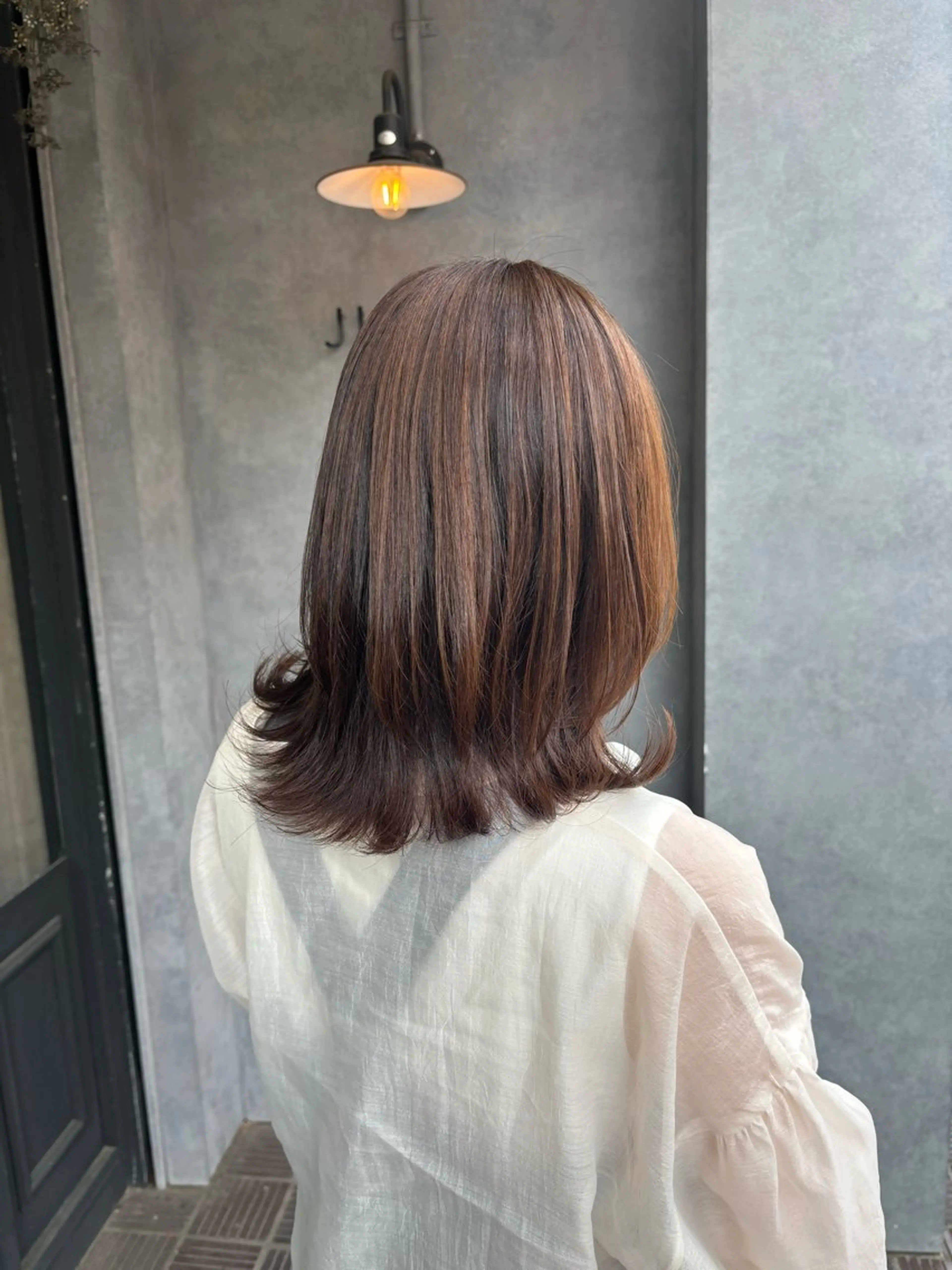 ショート カラー カット ヘアカラー N° jillva 腰山 菜々美のヘアスタイル