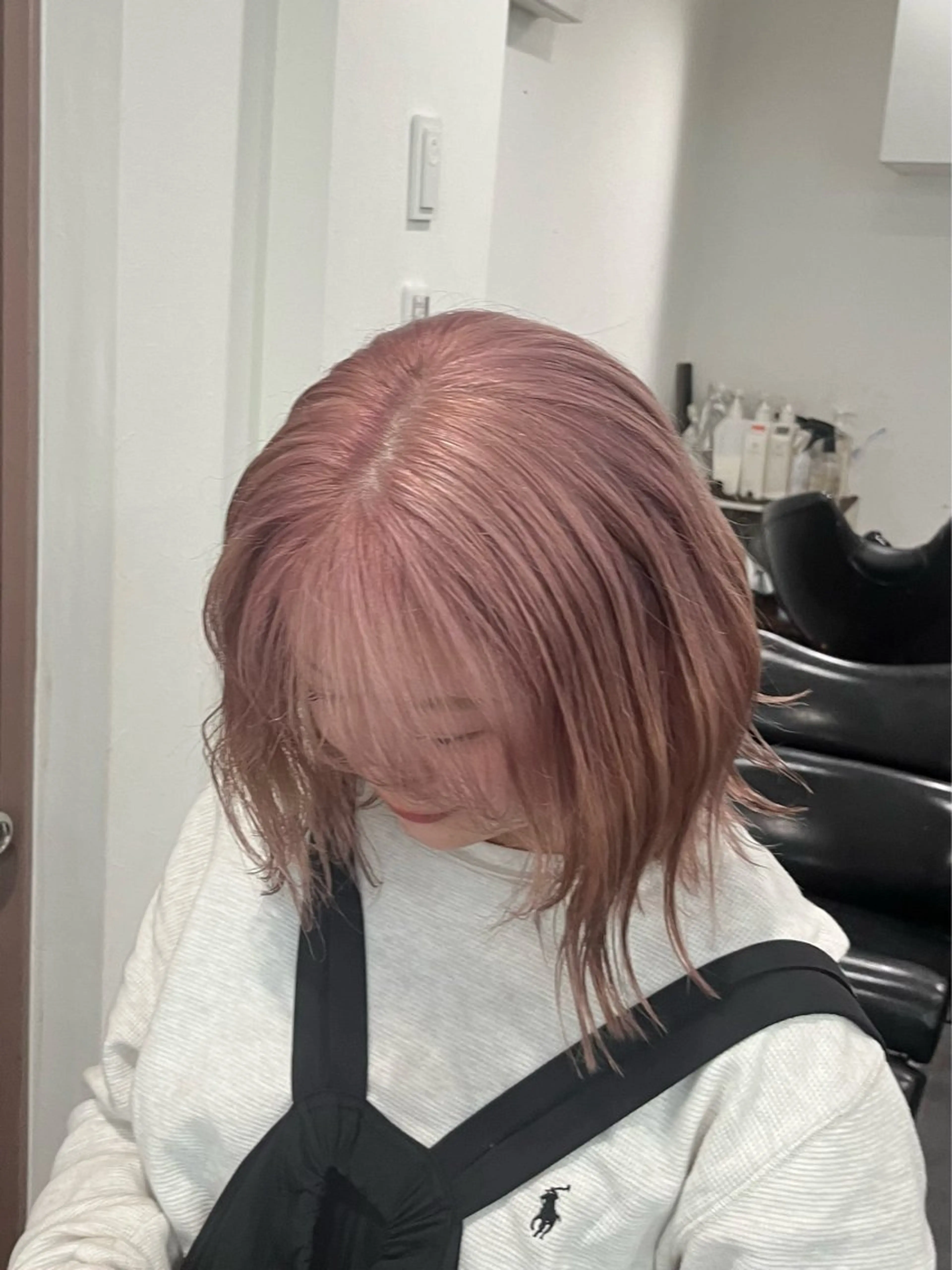 ショート カラー ♡なんば🫧透明感 🫧naako♡のヘアスタイル