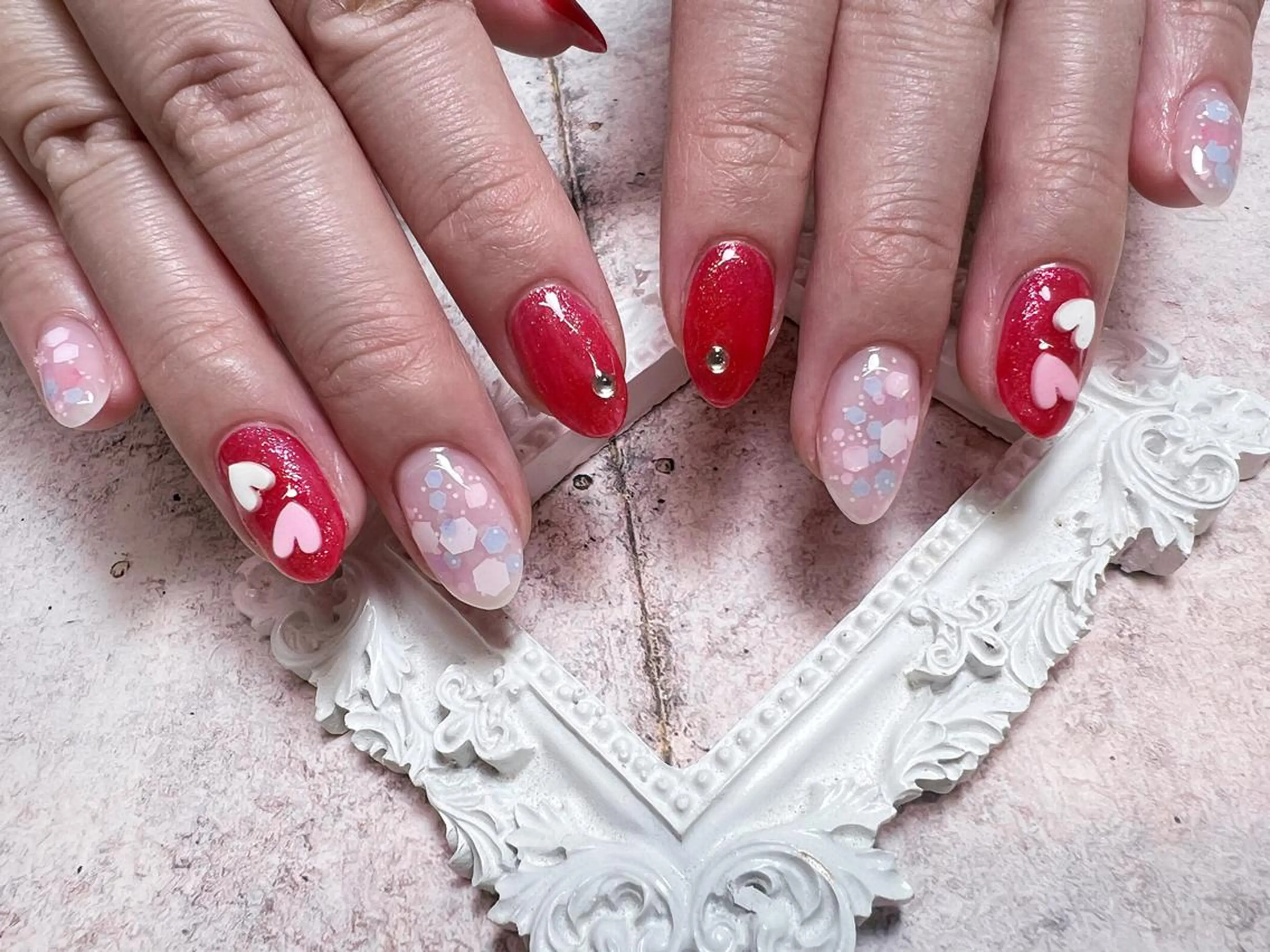 ネイル へぜリヒ ·もものネイルデザイン