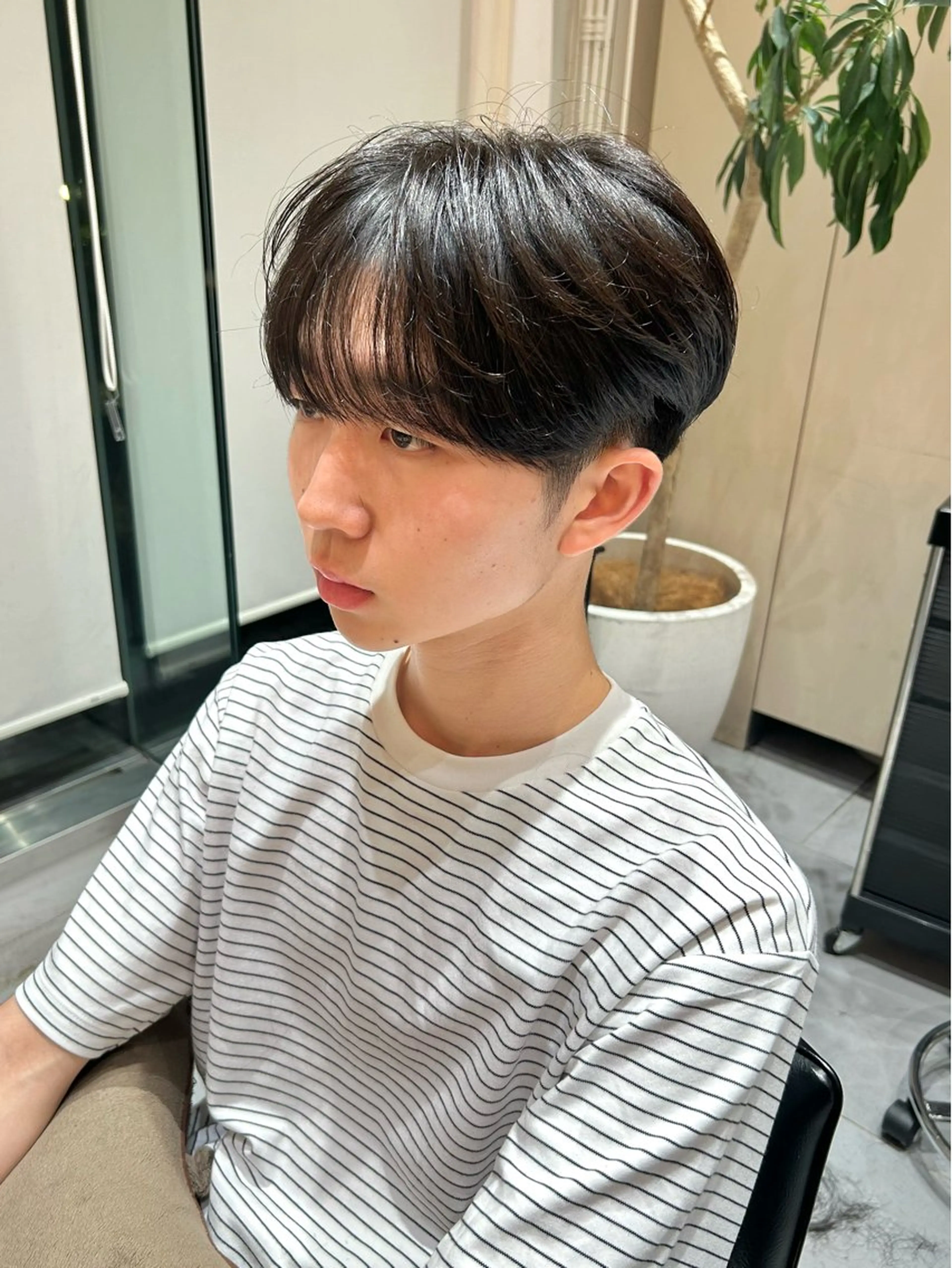 メンズ Luce横浜店所属・yuu 🪴 透明感 カラー/メンズパーマのヘアスタイル