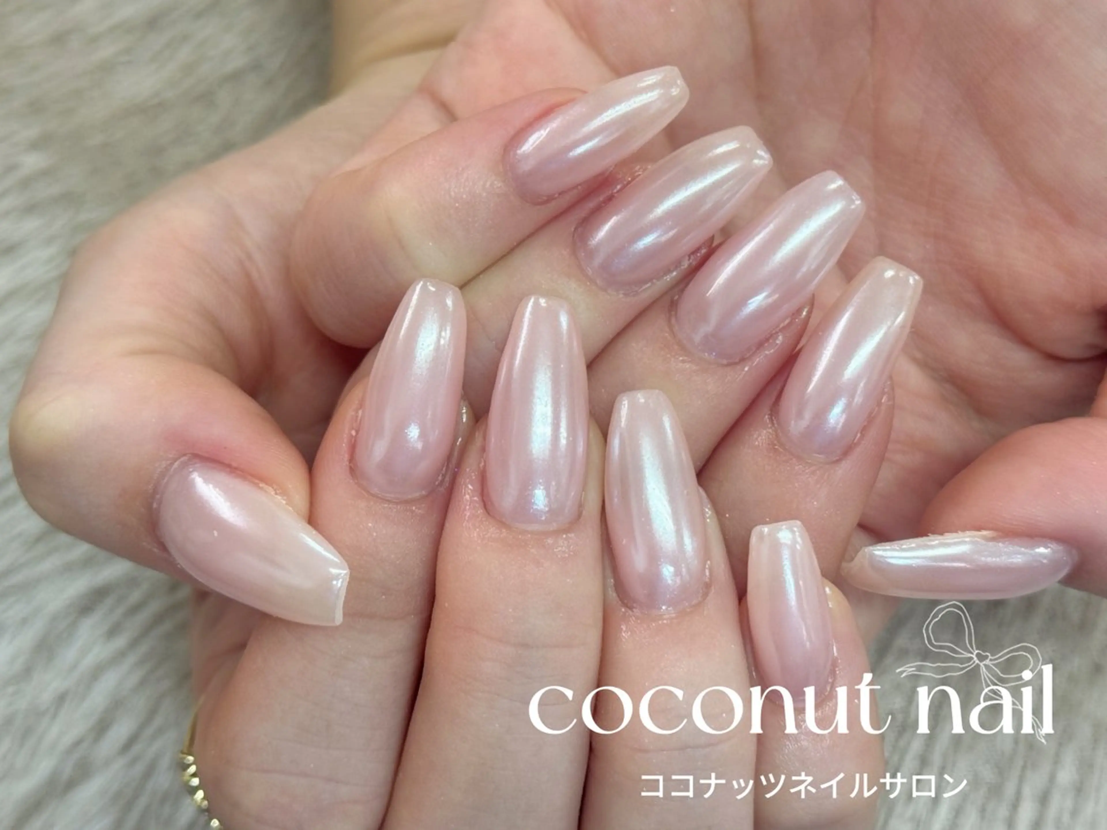 ネイル べっ甲ネイル フレンチネイル キラキラネイル マグネットネイル 大理石ネイル(マーブル) ハンドネイル 神田 ココナッツのネイルデザイン