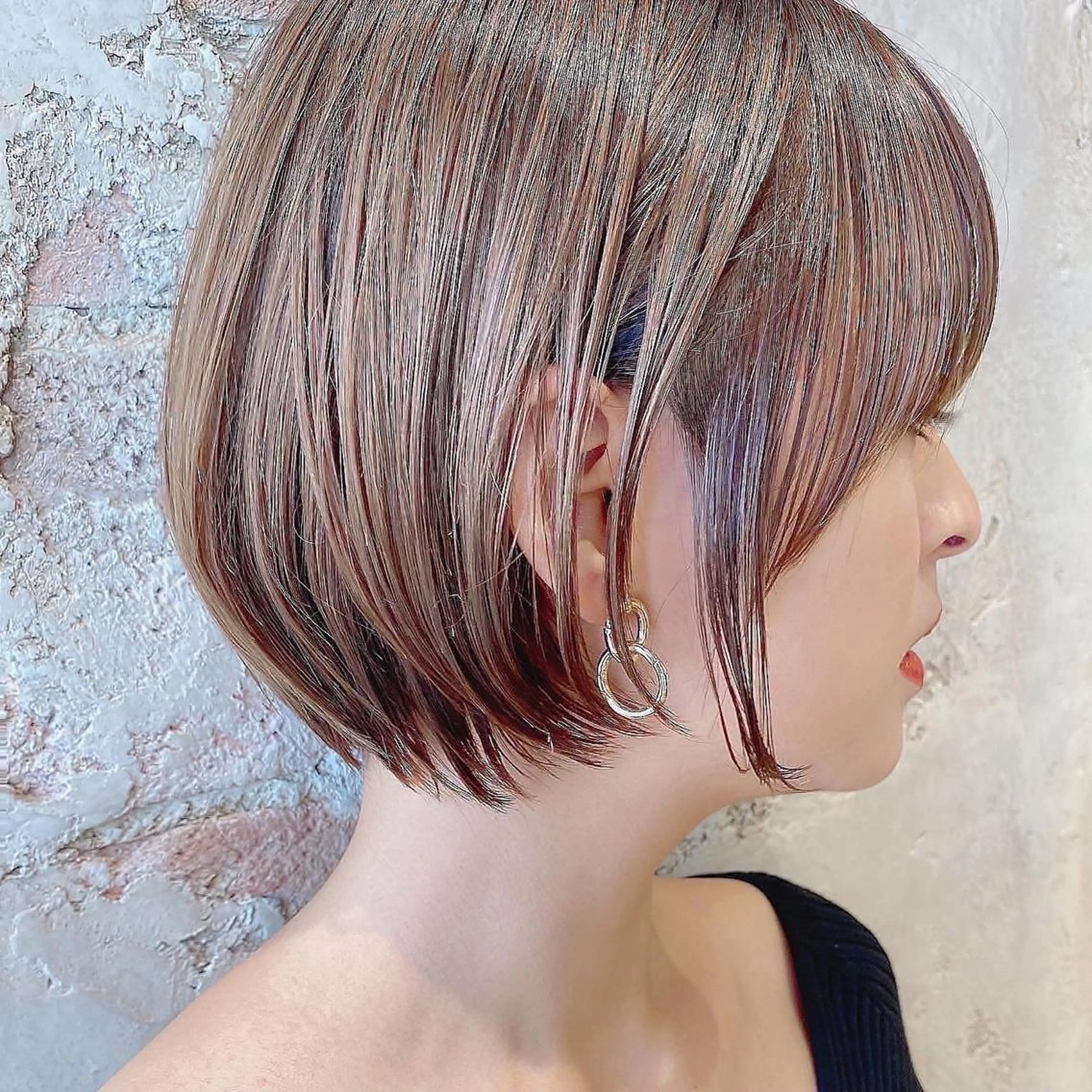 ショート ショートボブ ボブ ショートヘア On所属・新宿　ショート・ボブ カットモデル募集のヘアスタイル