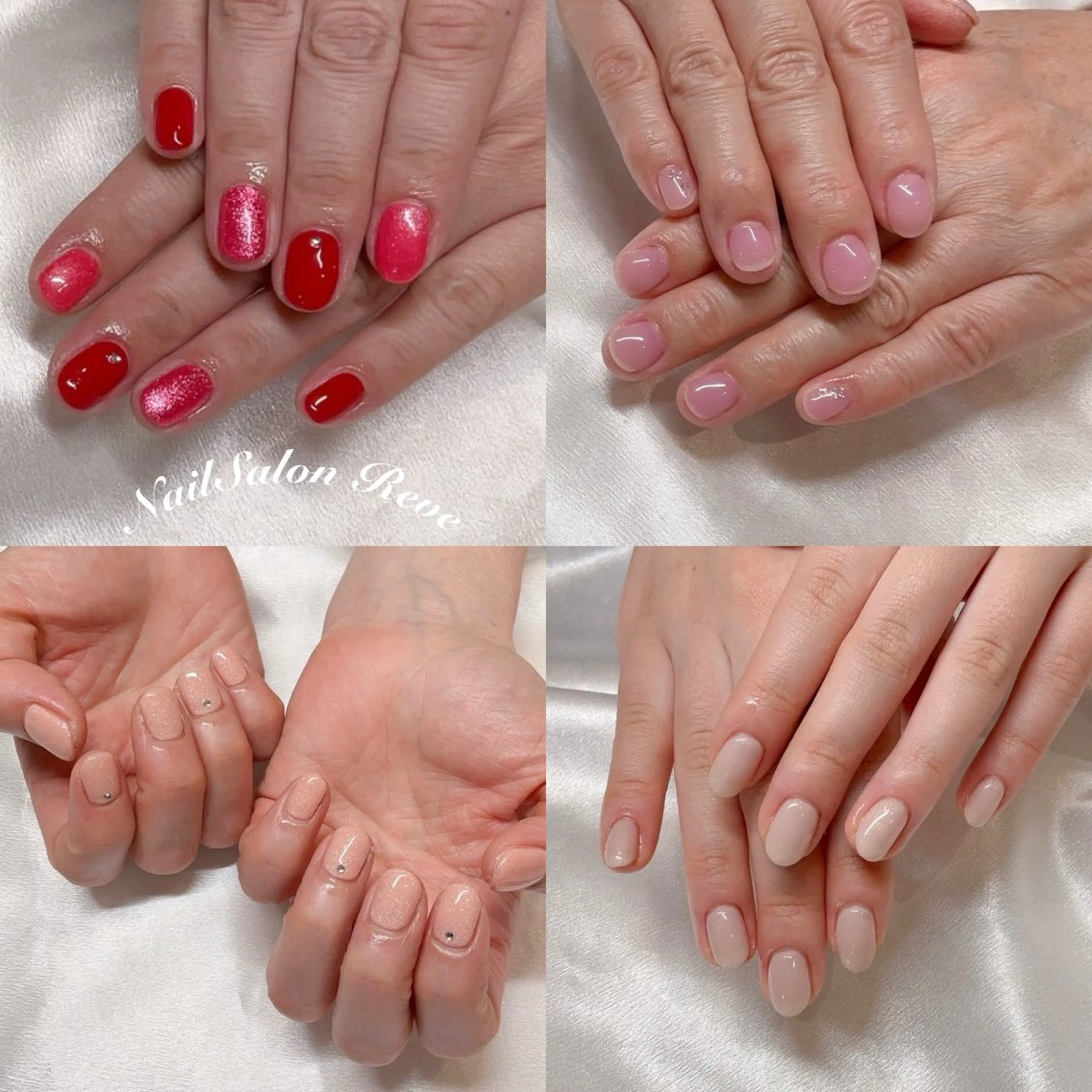 ネイル ワンカラーネイル ショートネイル ハンドネイル NailSalon   Reve（ネイルサロン レーヴ）所属・NailSalon Reveのネイルデザイン