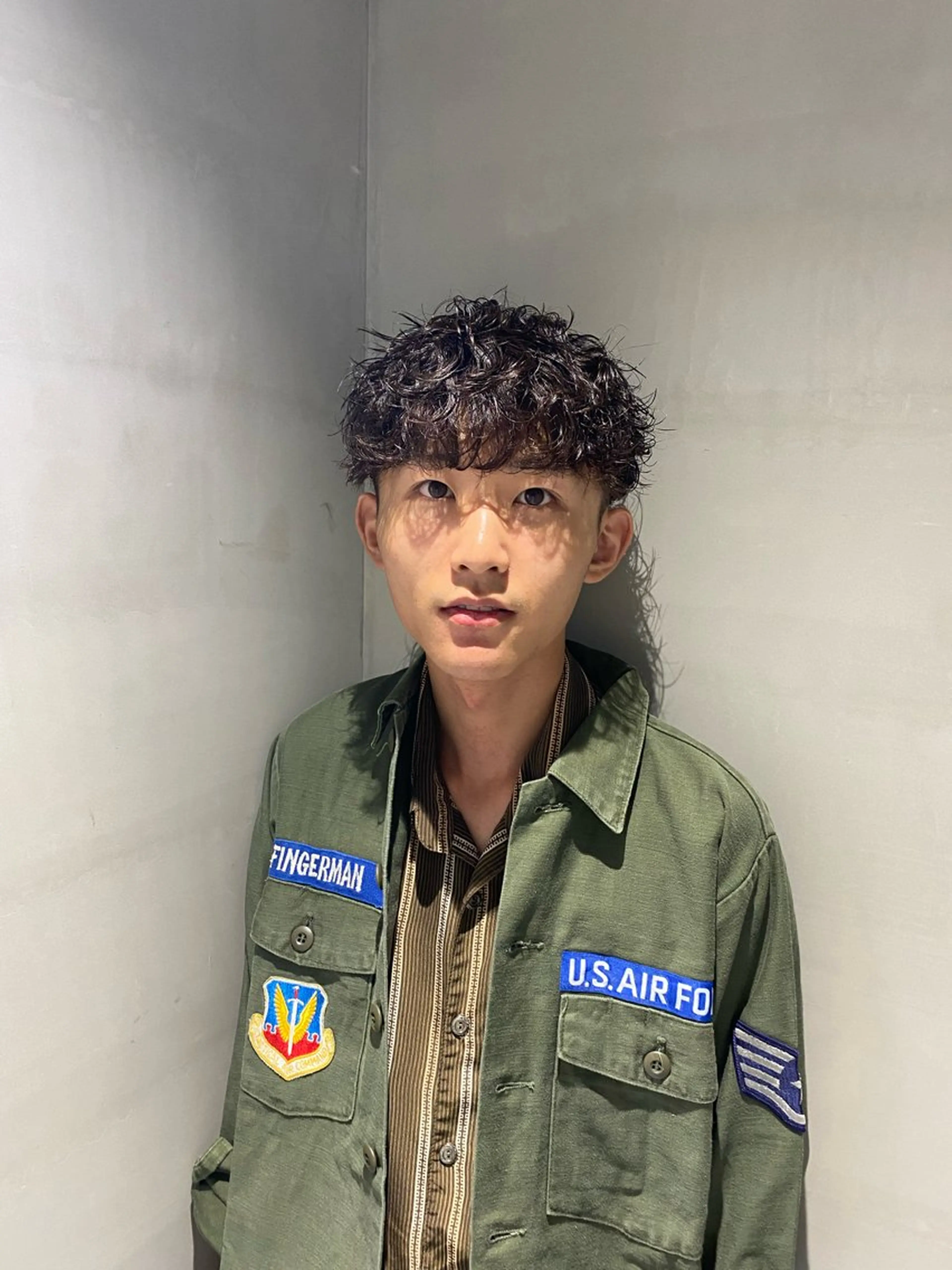 ショート パーマ メンズ fifth天神大名メンズサロン(フィフス)所属・fifth天神パーマ 特化/大田宗一朗のヘアスタイル