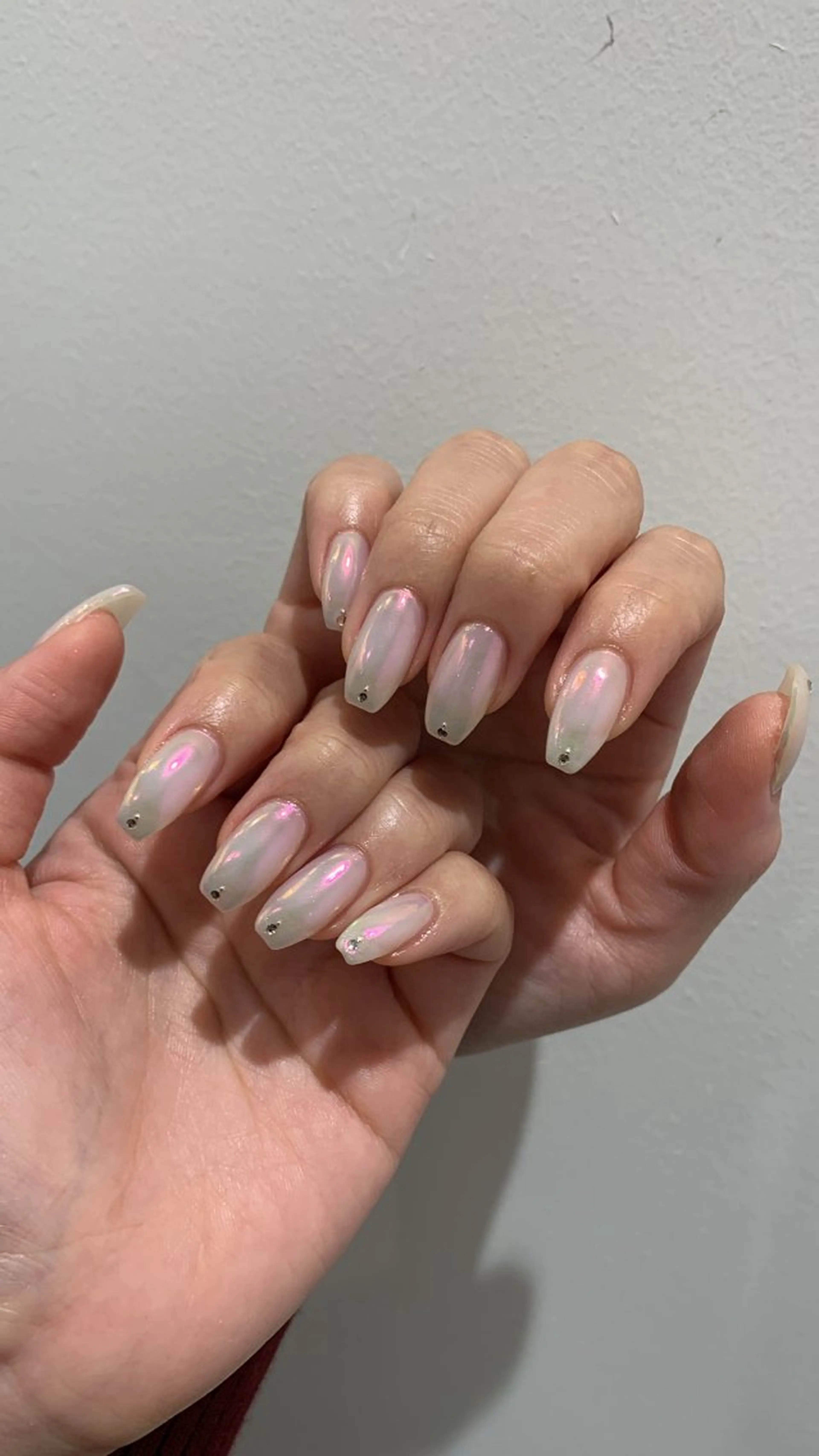 ネイル オーロラネイル ハンドネイル tote. airiのネイルデザイン