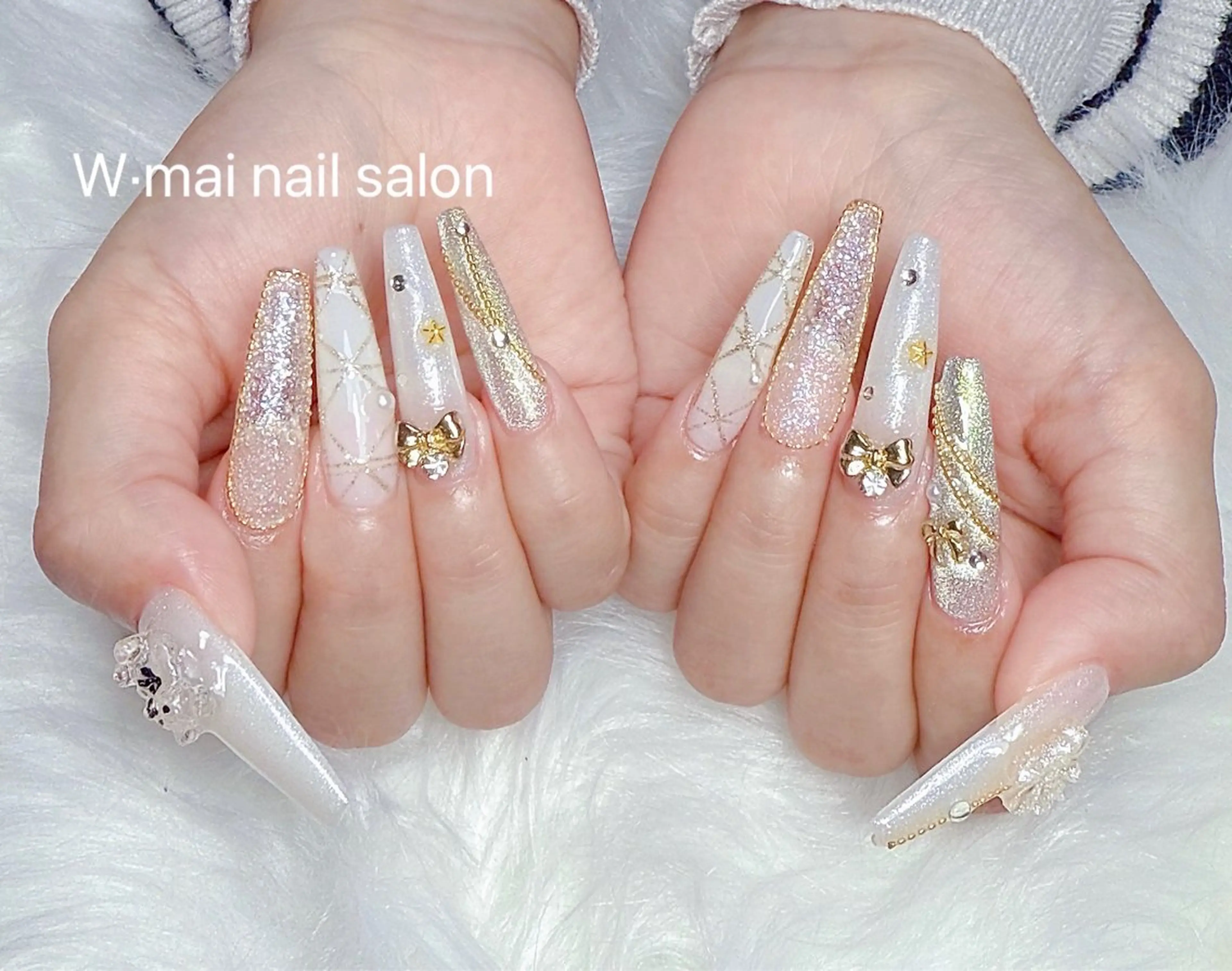 ネイル W&nail  slon所属・W·mai nail 関内のネイルデザイン