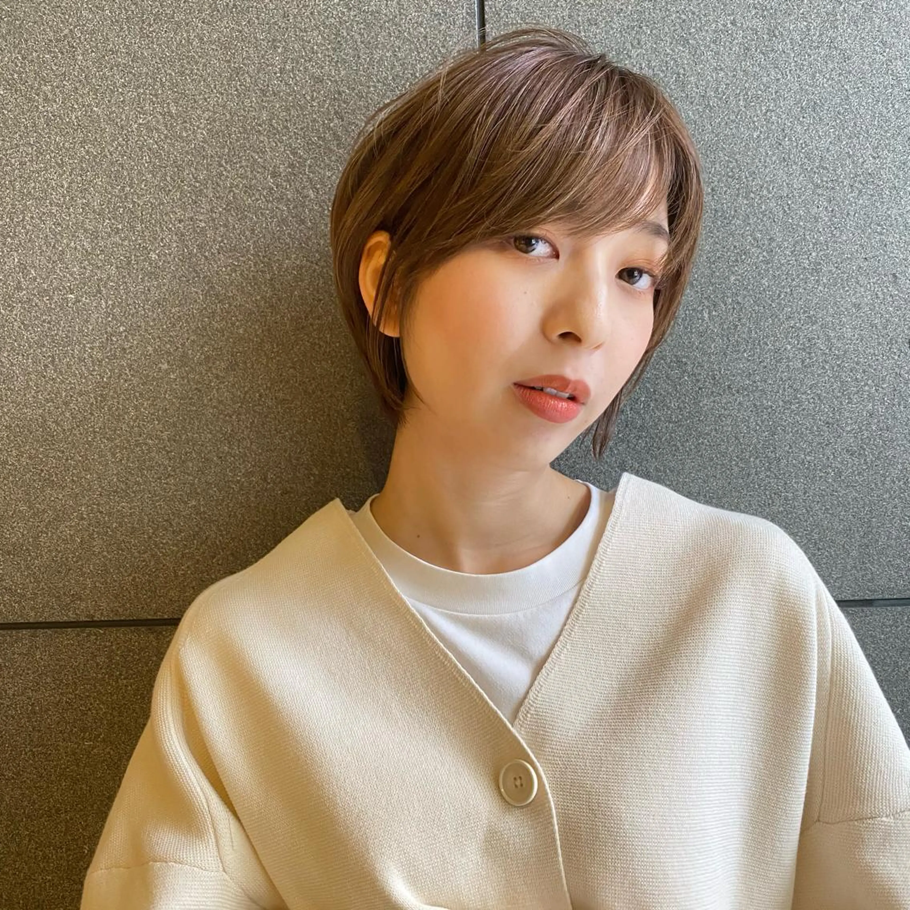 ショート カラー パーマ ヘアアレンジ メンズ キッズ ネイル マツエク・マツパ カット トリートメント ANSENS  by  Mode K's所属・顔周りレイヤー ☺︎shunのヘアスタイル