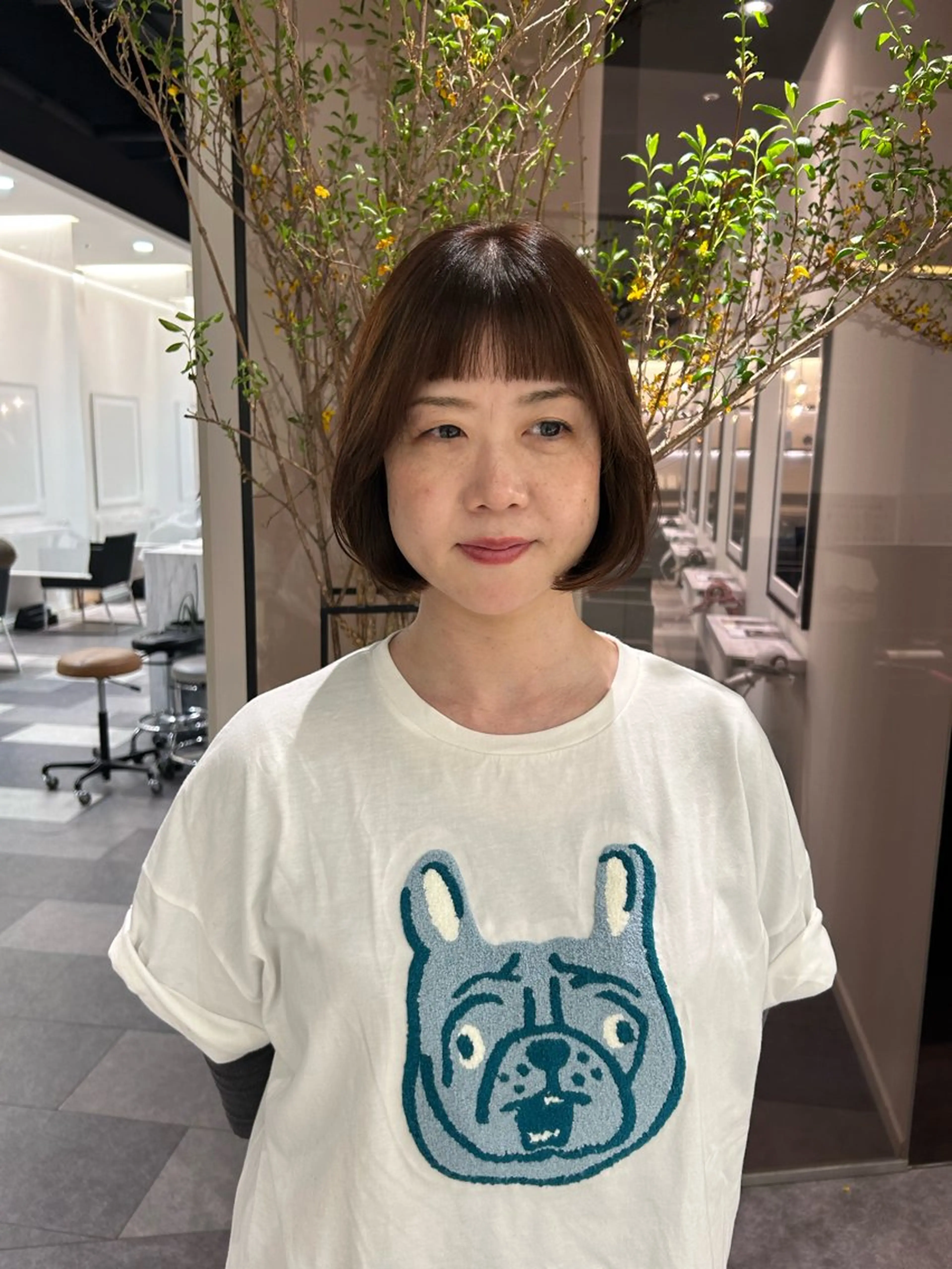 ショート 中原 優美のヘアスタイル
