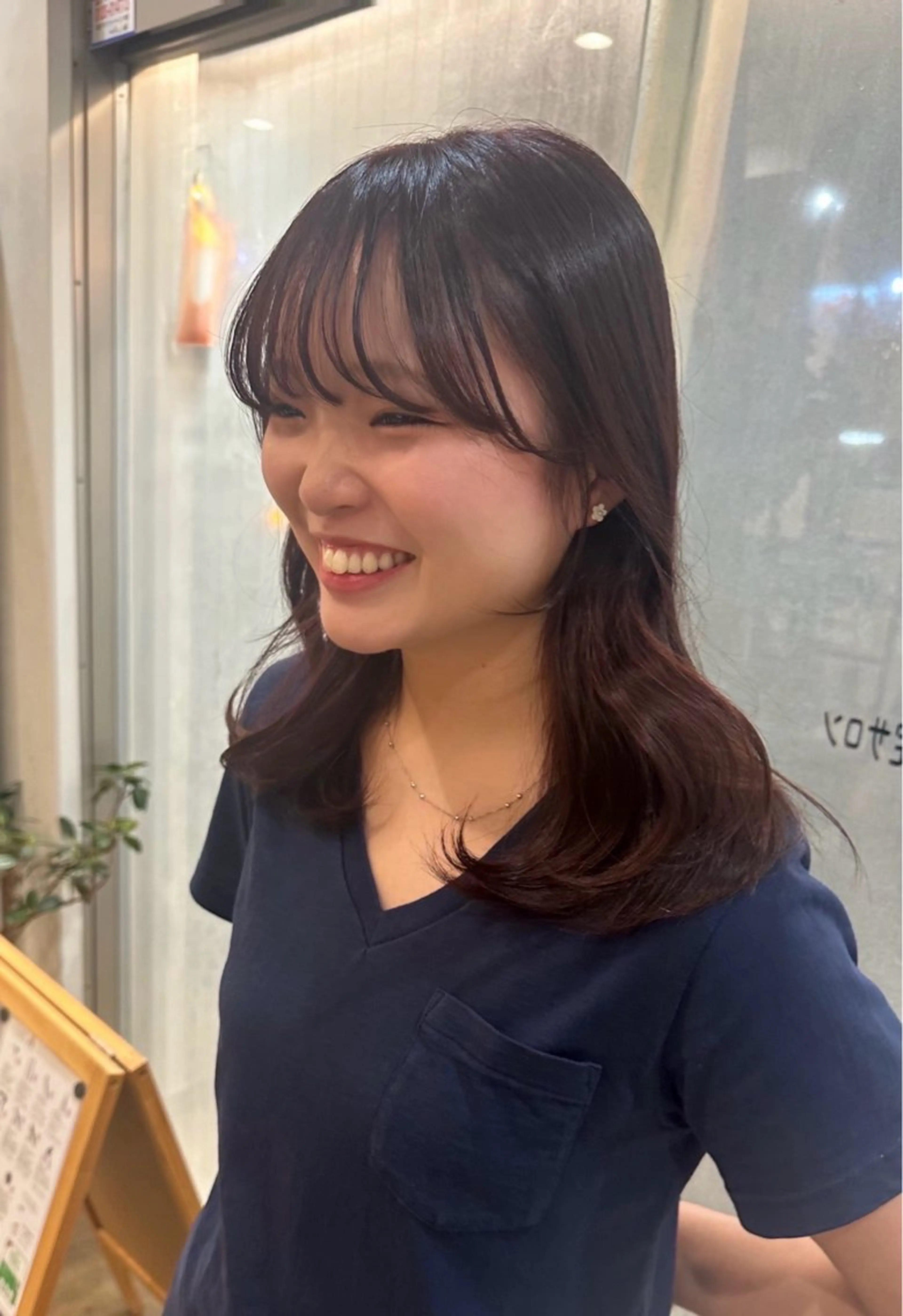 カラー 松本 羅華のヘアスタイル