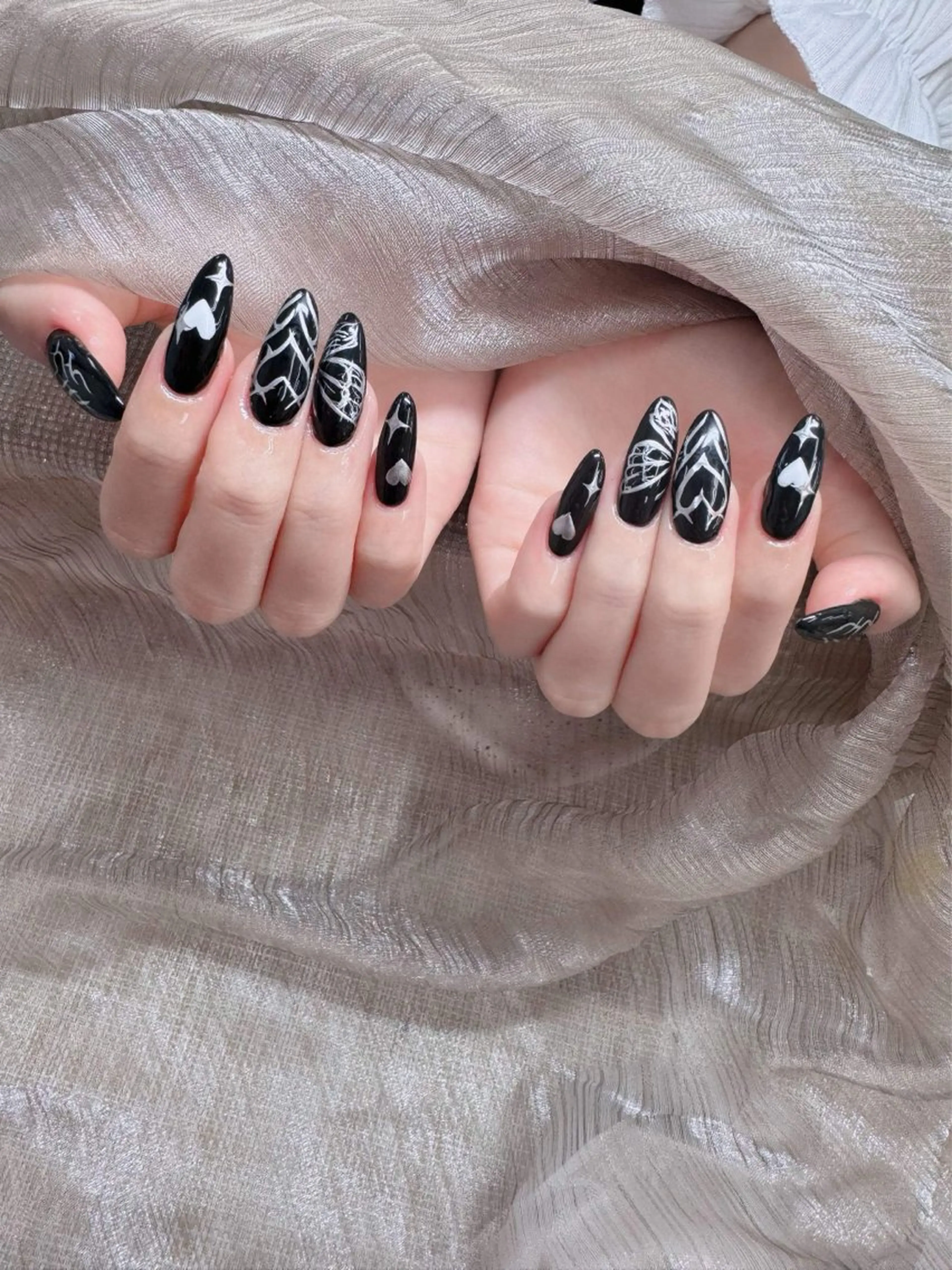 ネイル マグネットネイル Anh 歌舞伎町のネイルデザイン