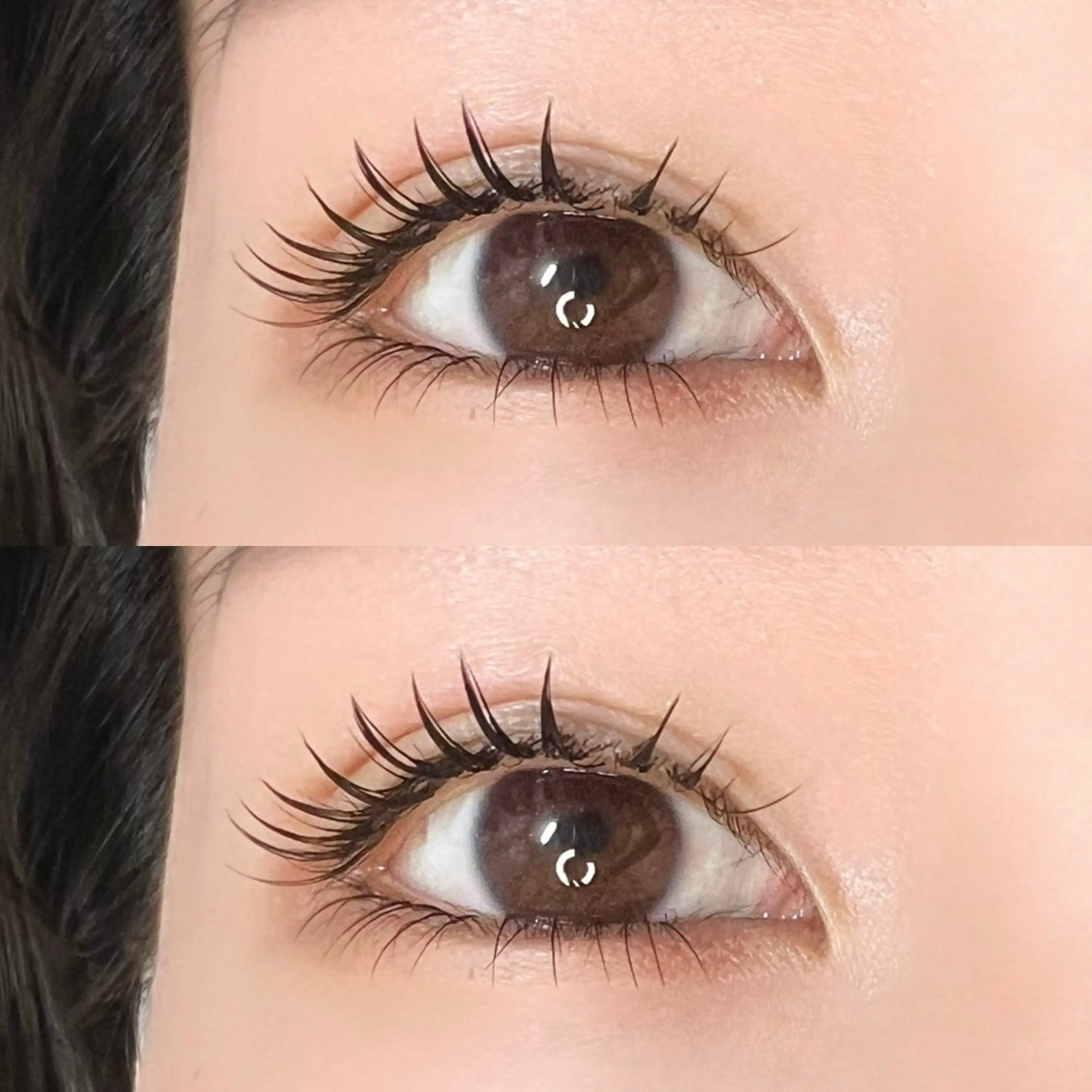 マツエク・マツパ Cカール フラットラッシュ mee三軒茶屋 店長 Miki 🌼のマツエク・マツパデザイン