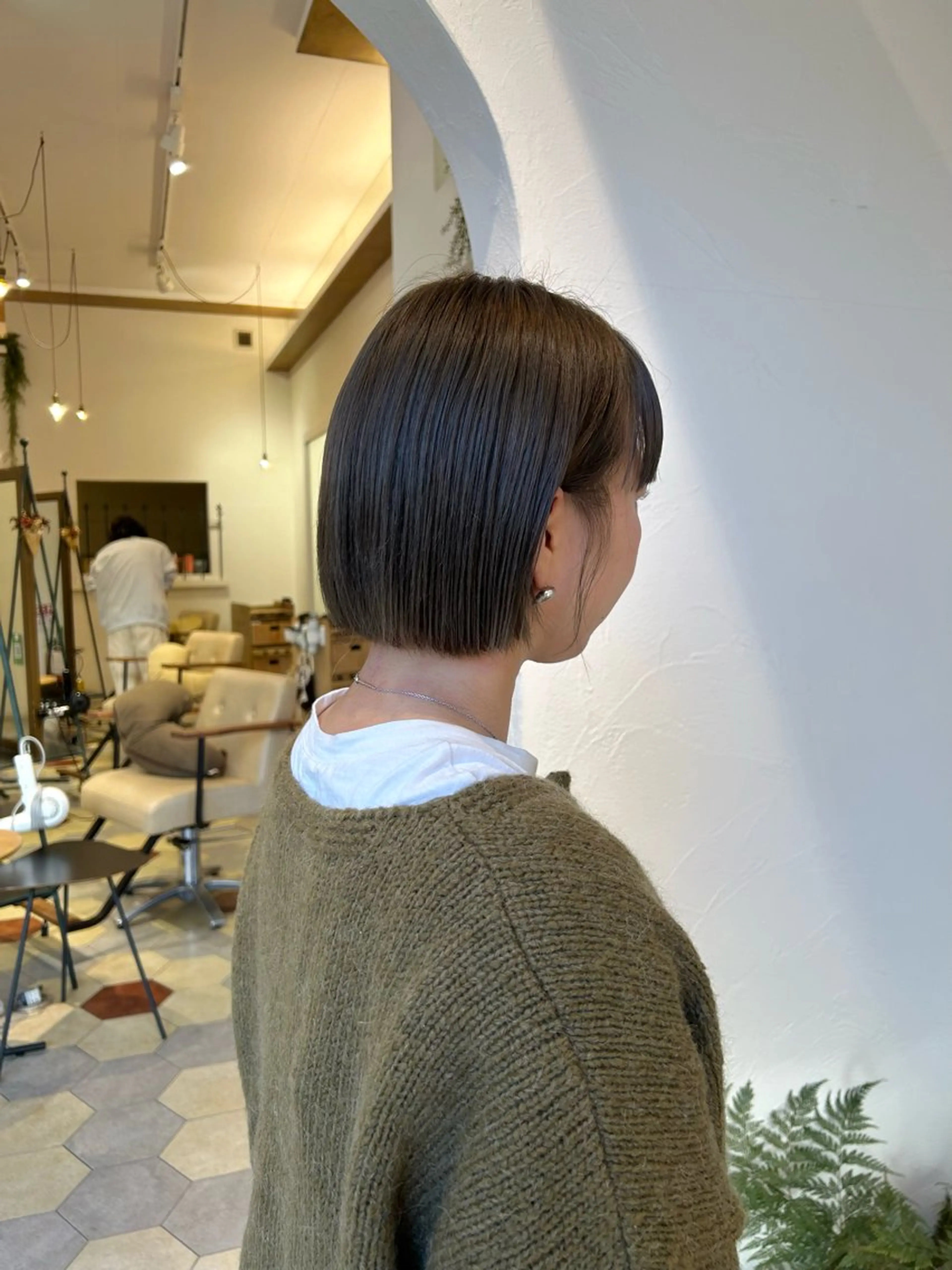 ショート カラー 柳川沙羅 🌿透明感カラーのヘアスタイル