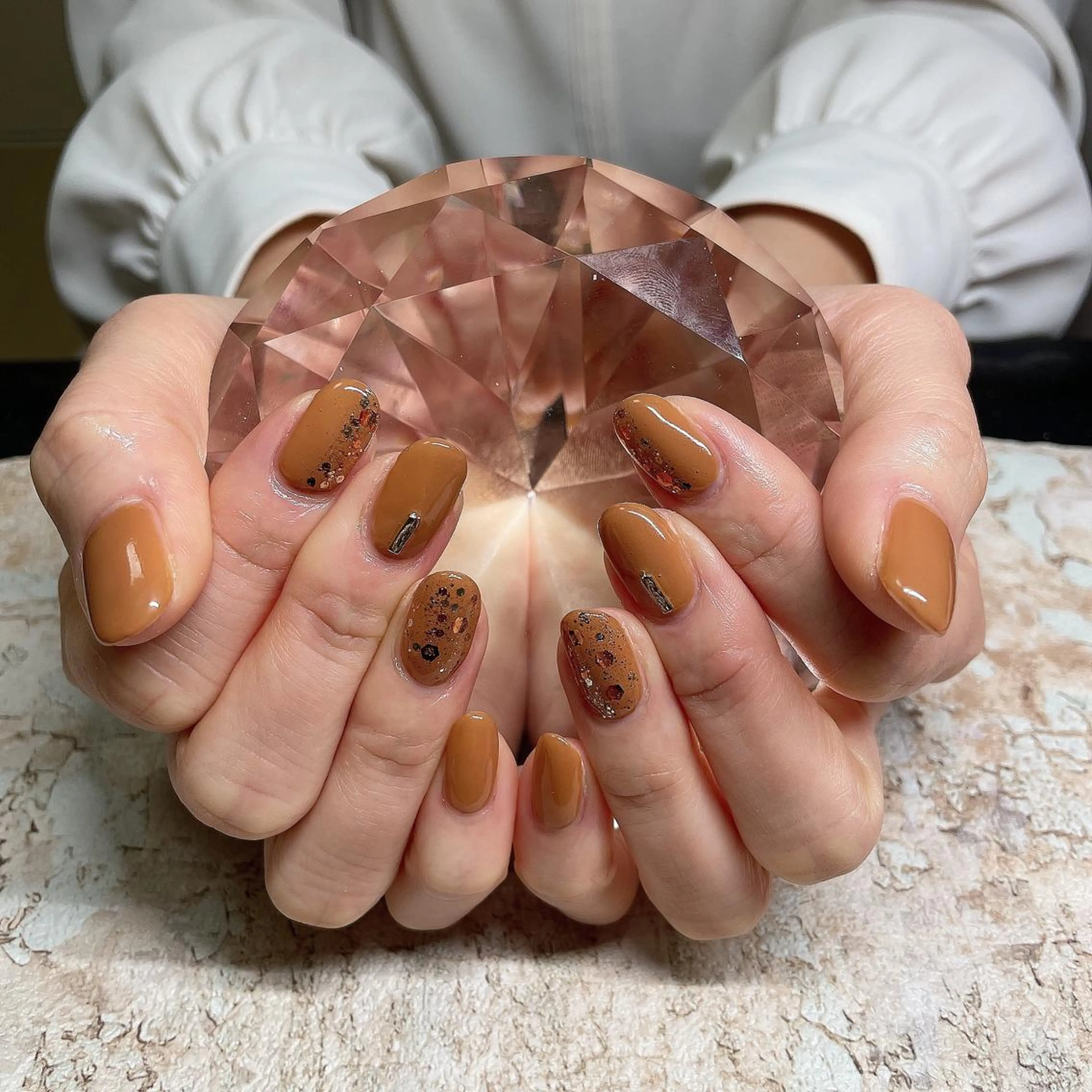 ネイル アートネイル フレンチネイル ジェルネイル グラデーション 韓国ネイル Nail room Bimano所属・Bimano seica♡+°のネイルデザイン