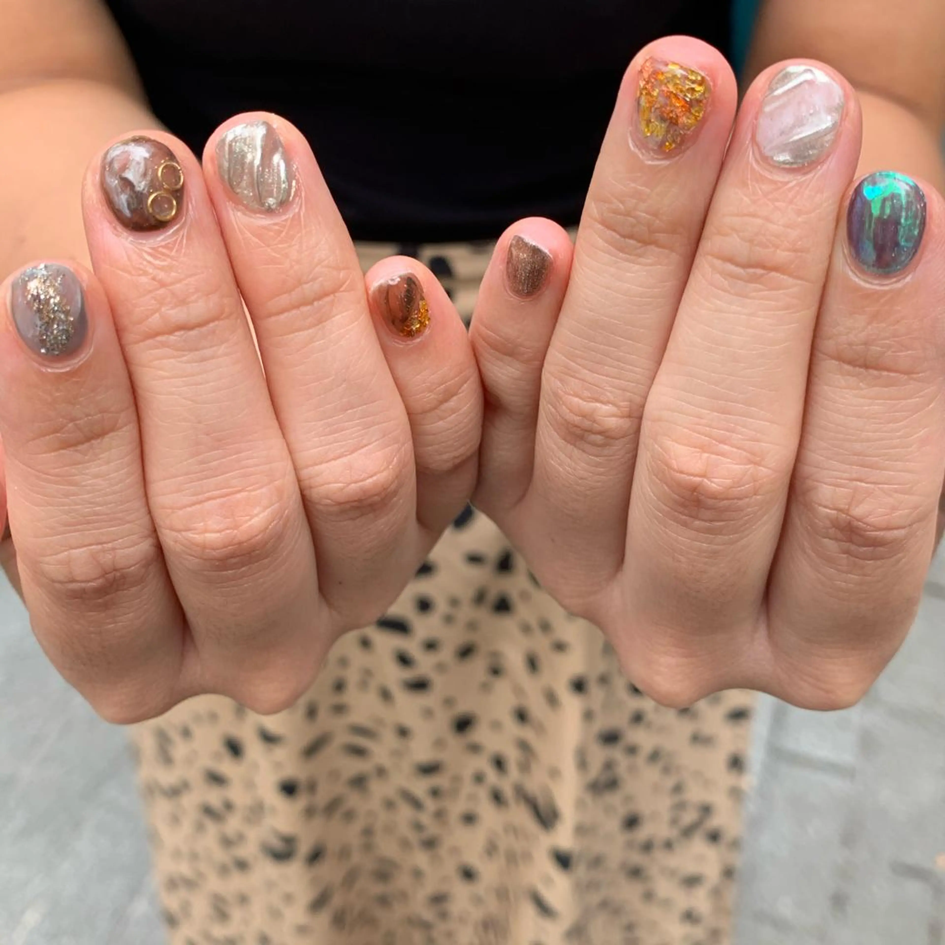 ネイル 平野葵🎀 hair/nailのネイルデザイン
