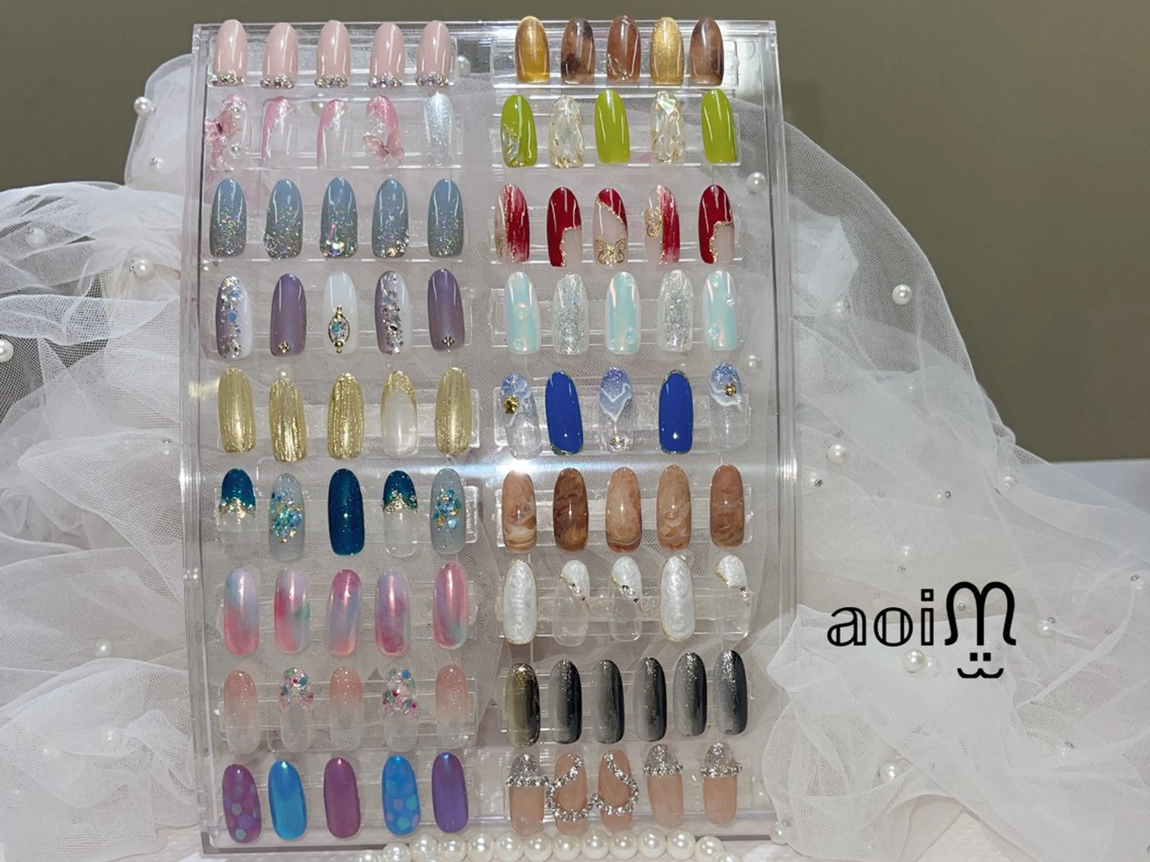 ネイル 葵うさぎ所属・葵うさぎ AIのネイルデザイン