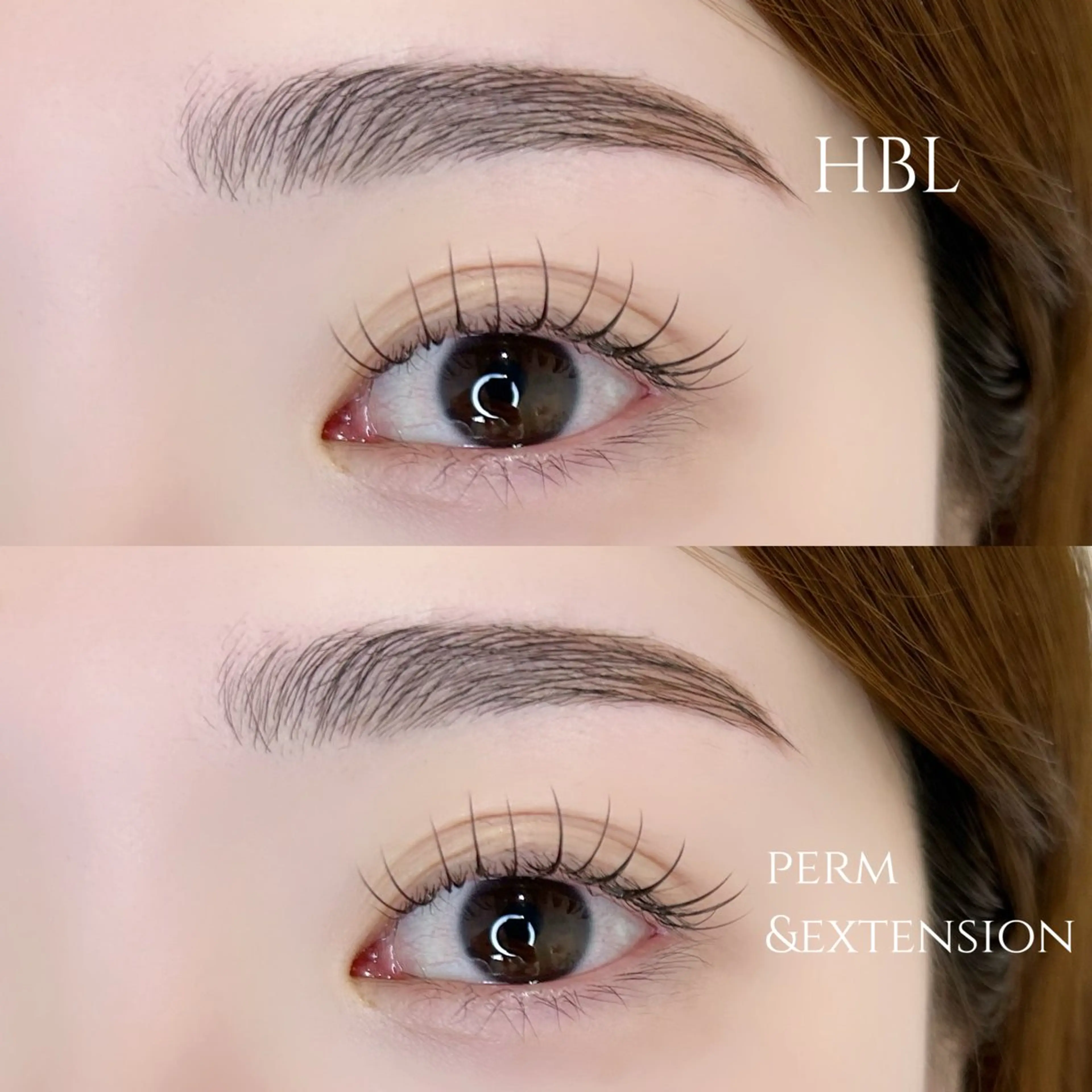 アンドヘルシー/上まつ毛パーマ&LEDエクステの写真
