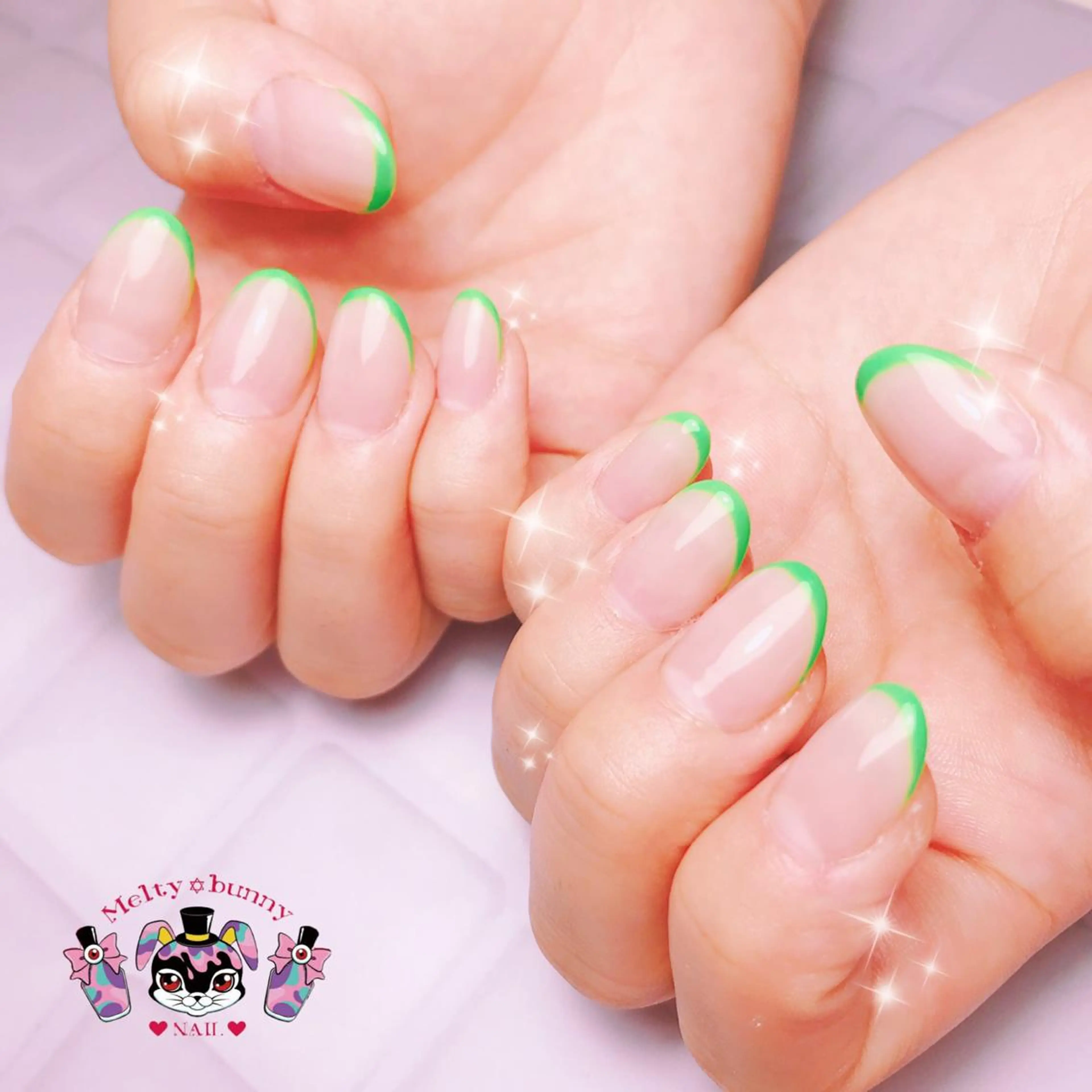 ネイル 長さ出し フレンチネイル グラデーション ネイルチップ 深爪を断らない スカルプ高評価店のネイルデザイン