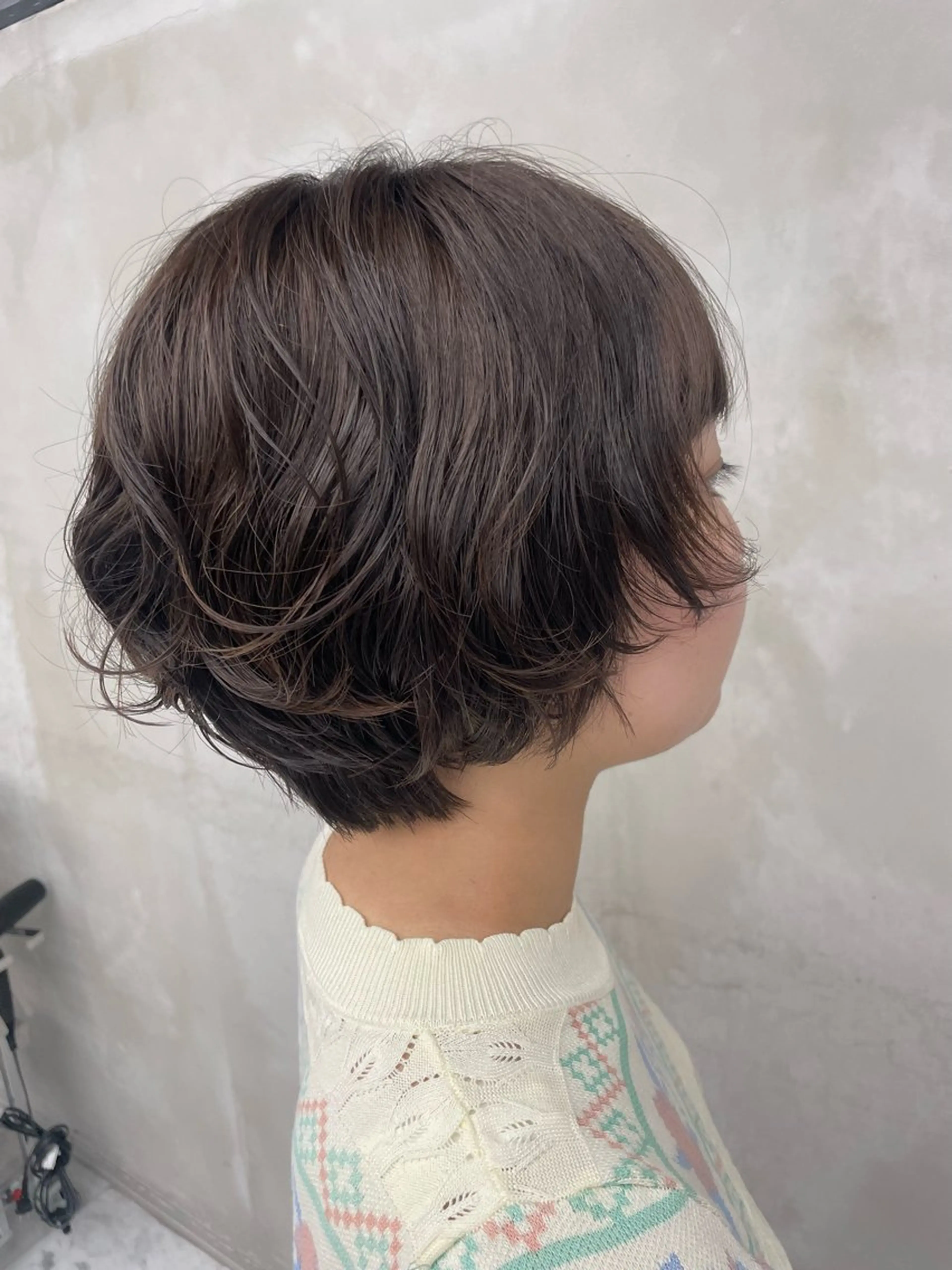 ショート ショートヘア カット パーマ 🌀パーマモデル 募集中/大谷りな🌀のヘアスタイル