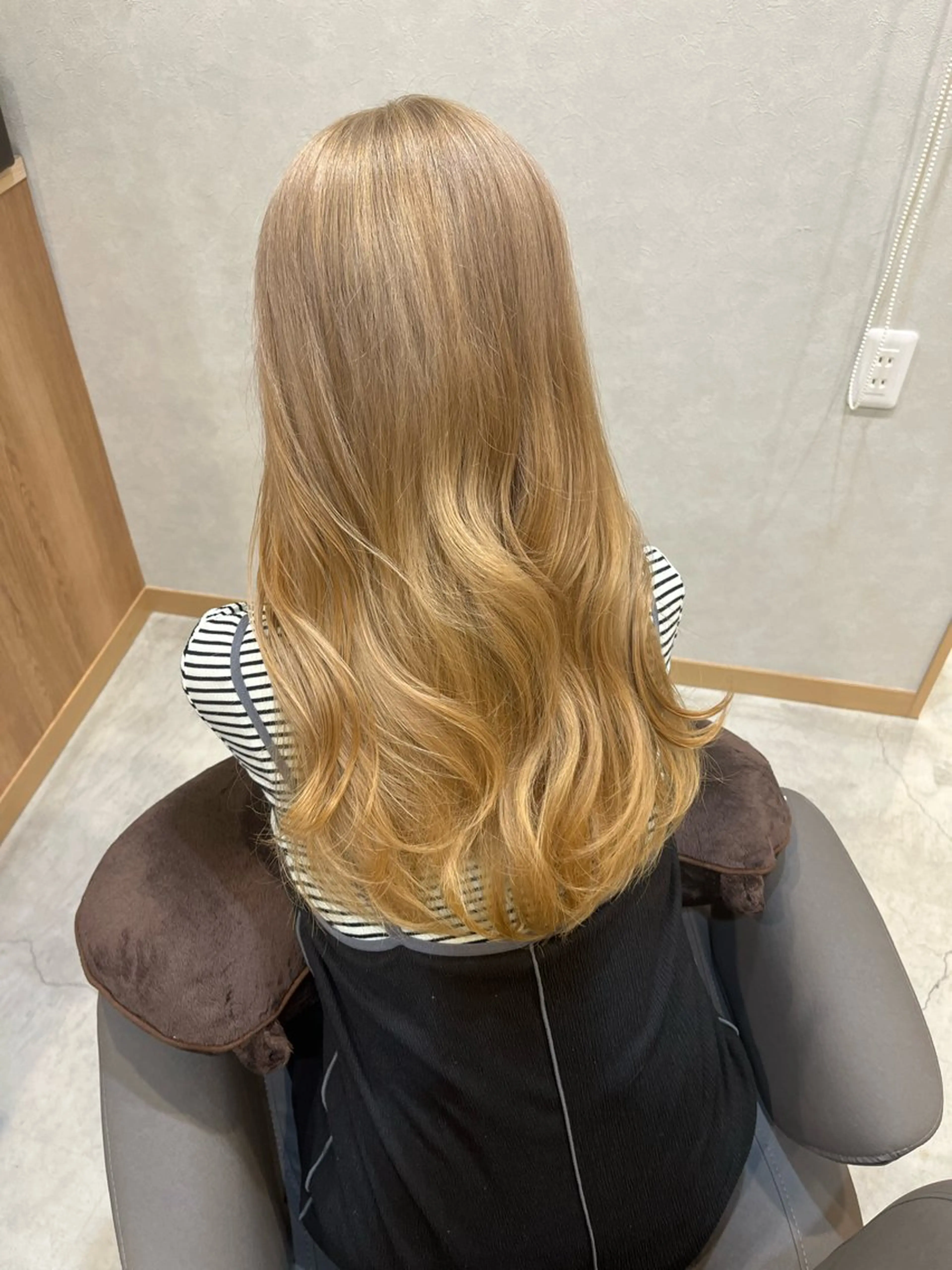 ロング 中城 叶子のヘアスタイル