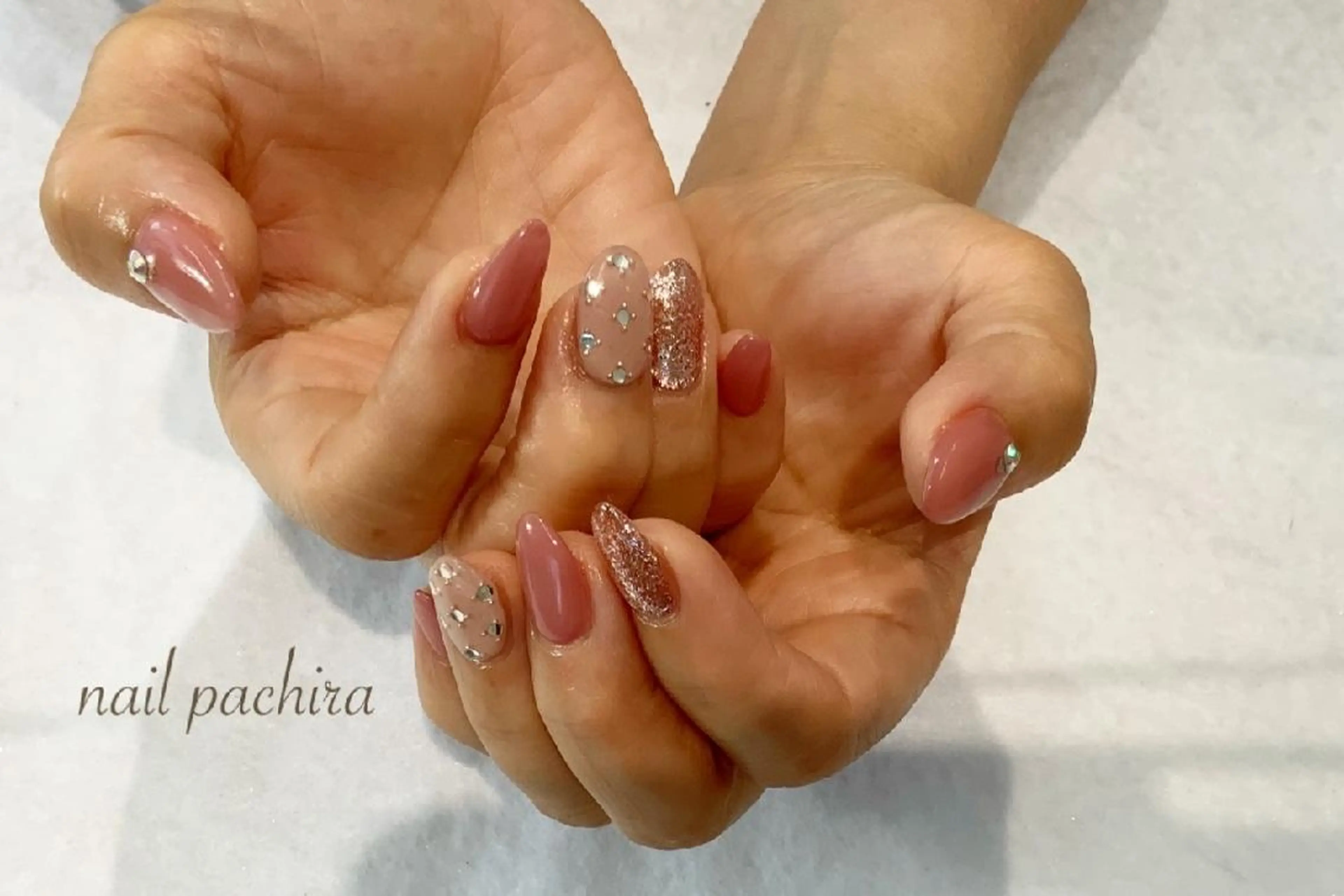 ネイル 持ち込み ネイルパキラ ゆうのネイルデザイン