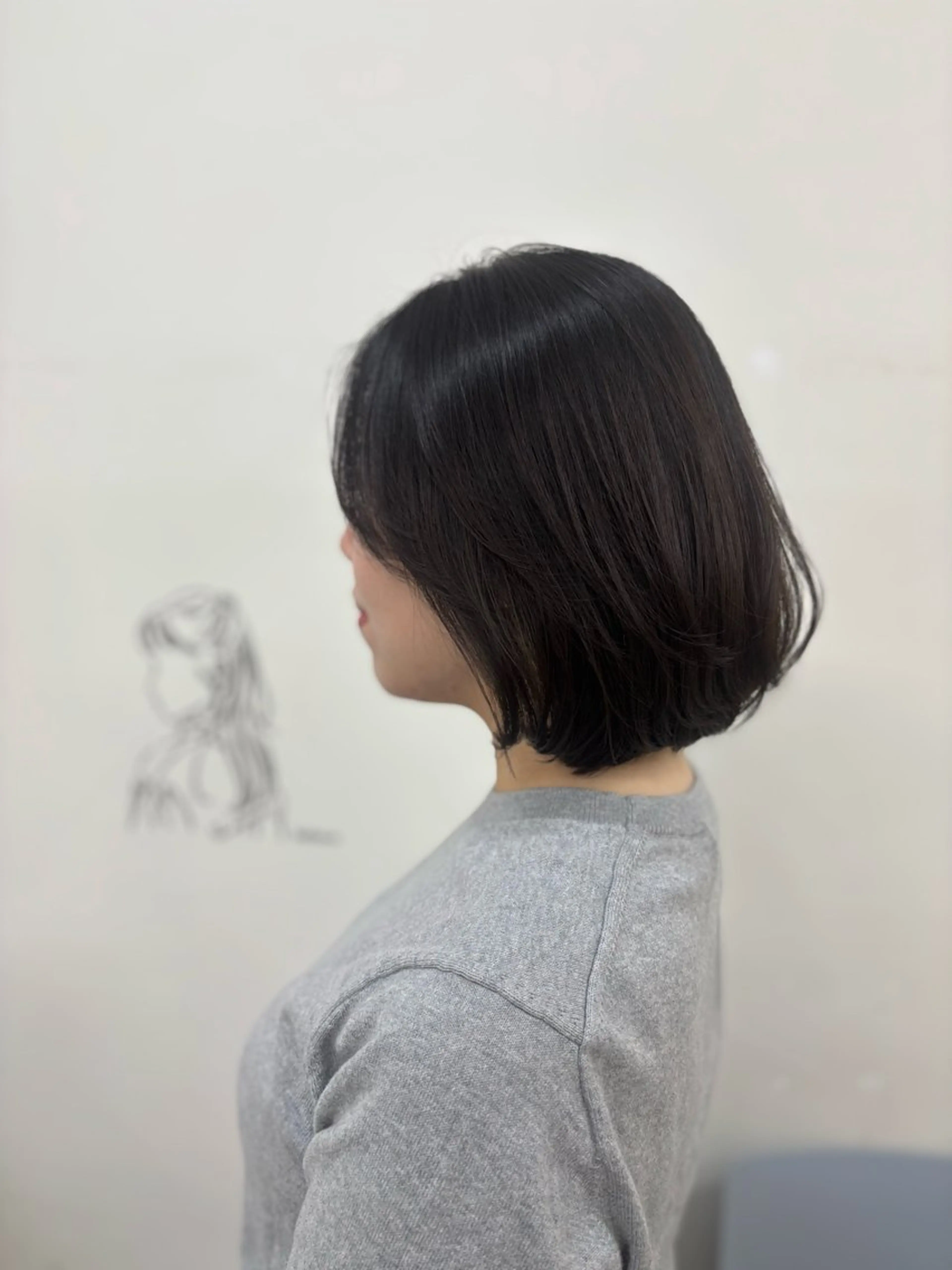 ミディアム カラー カット ヘアカラー トリートメント 似合わせ美髪ヘア✨ 天王寺．阿倍野🌈のヘアスタイル