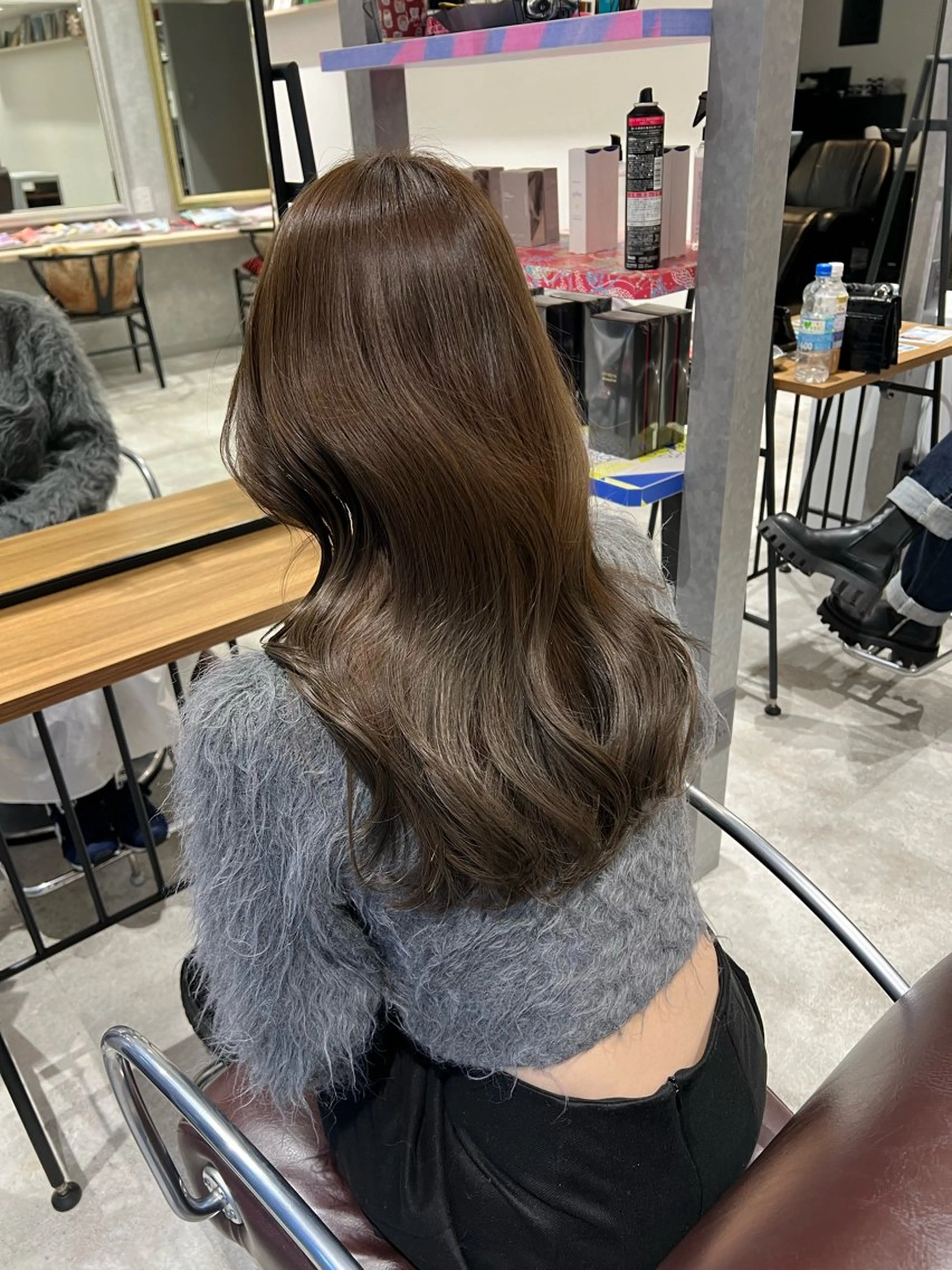 ロング メンズカット/シャ ドウパーマ/KOBAのヘアスタイル