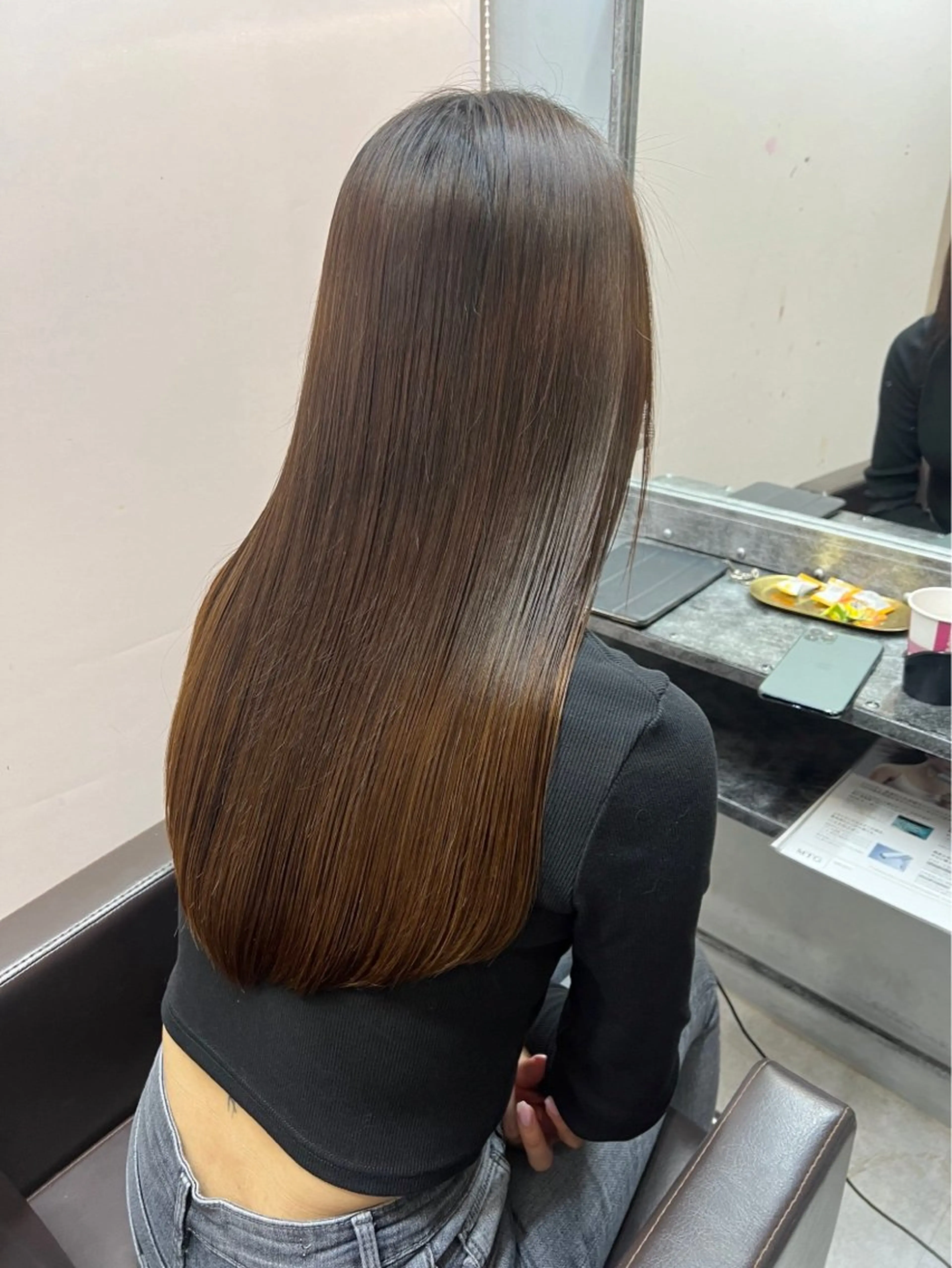 期間限定メニュー‼️🌼【カット】＋【地毛より柔らかい縮毛矯正】＋【ツヤ髪トリートメント】🌼の写真