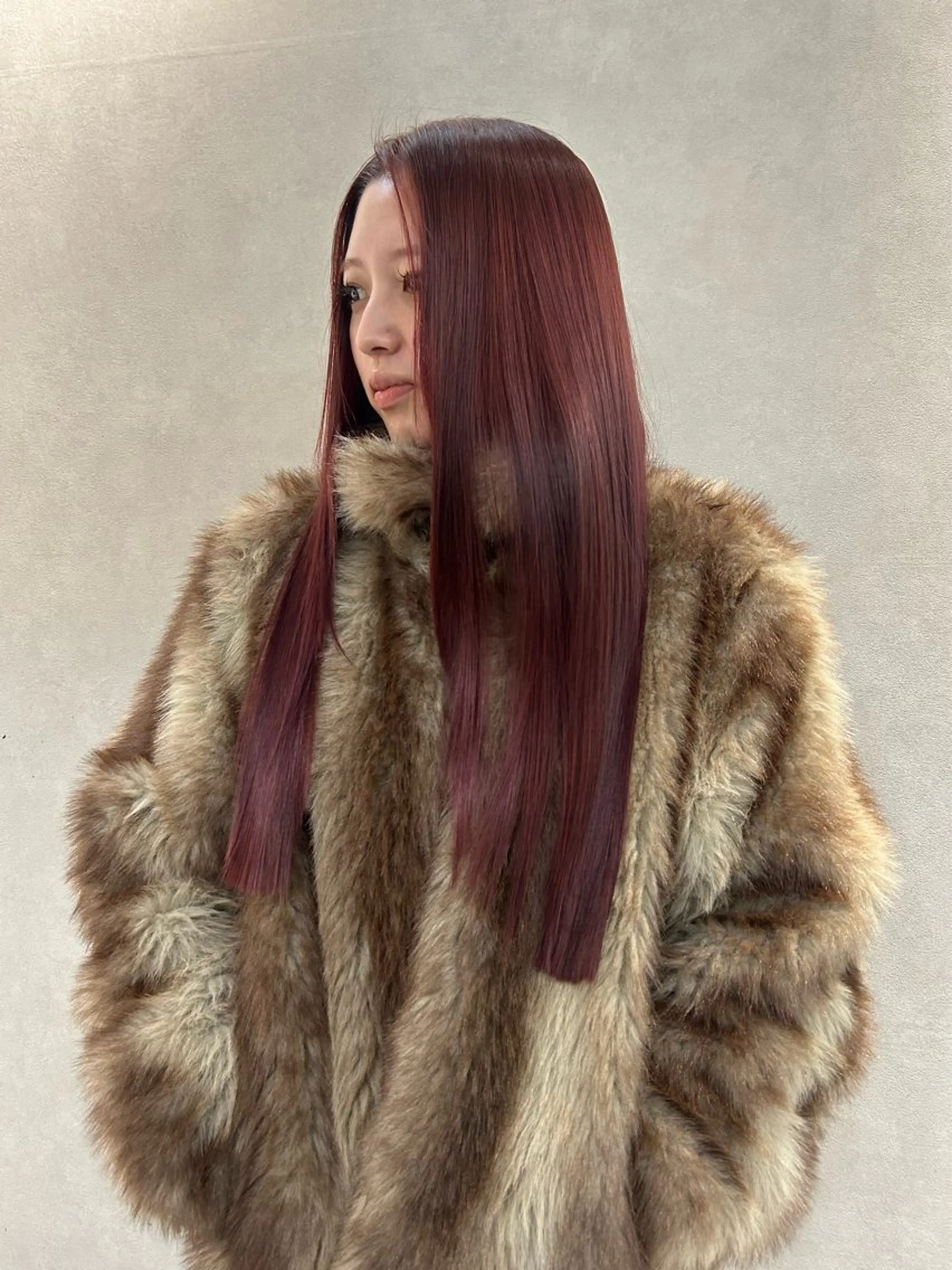 ロング トリートメント えり 堀江/ボブ /韓国ヘア/レイヤーのヘアスタイル