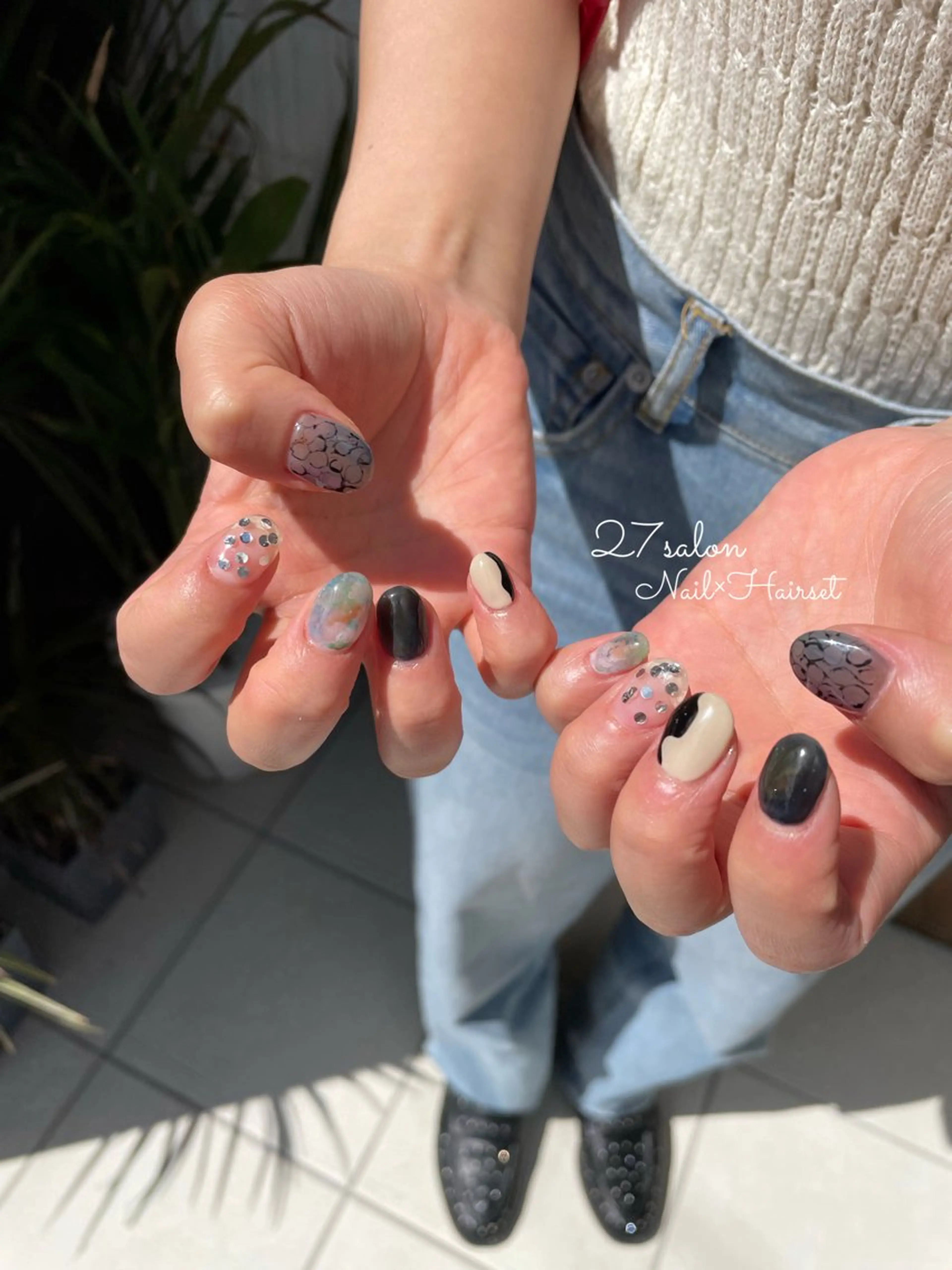 ネイル ニュアンスネイル 27salon yuinaのネイルデザイン