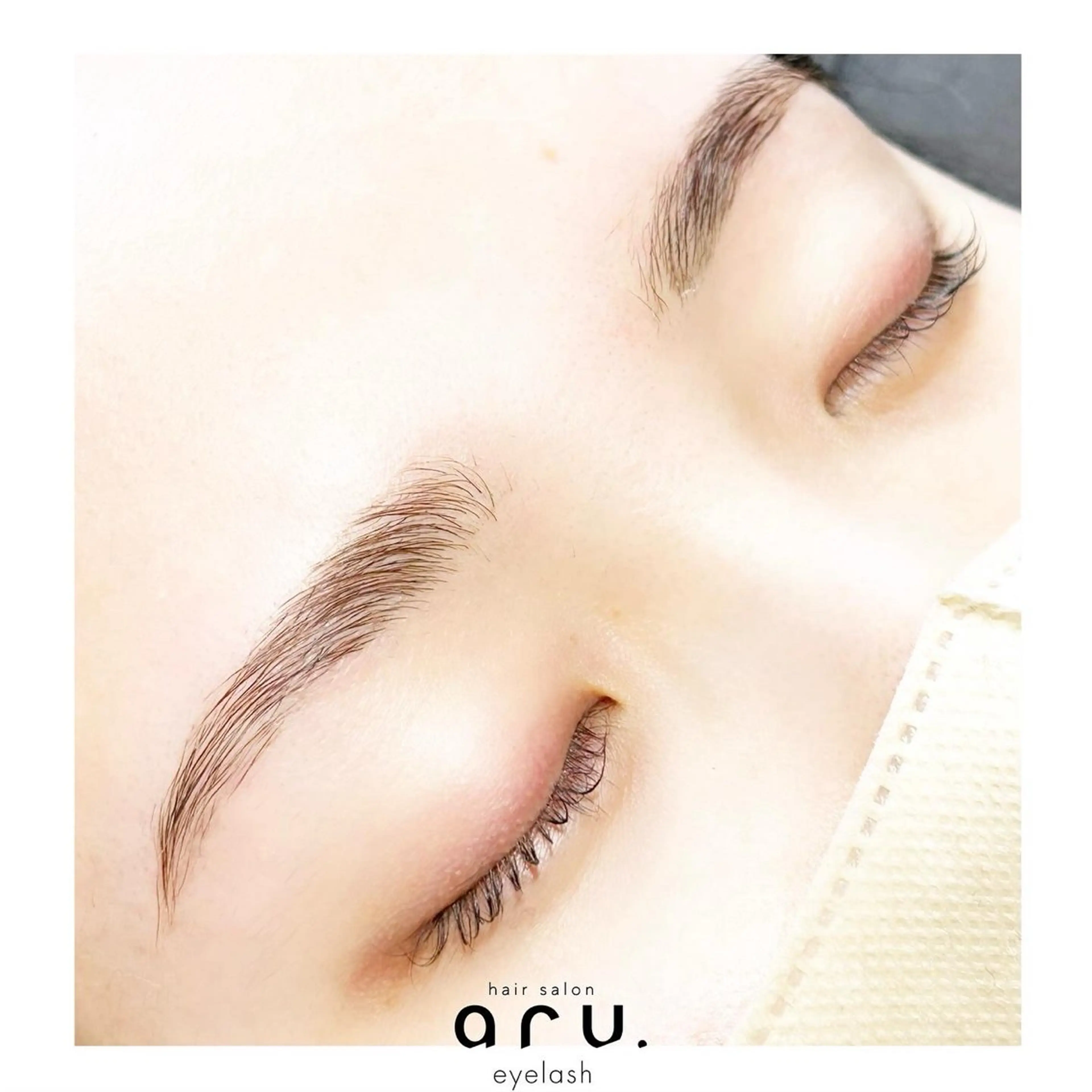 【アイブロウ】ブロウラミネーション🌸の写真