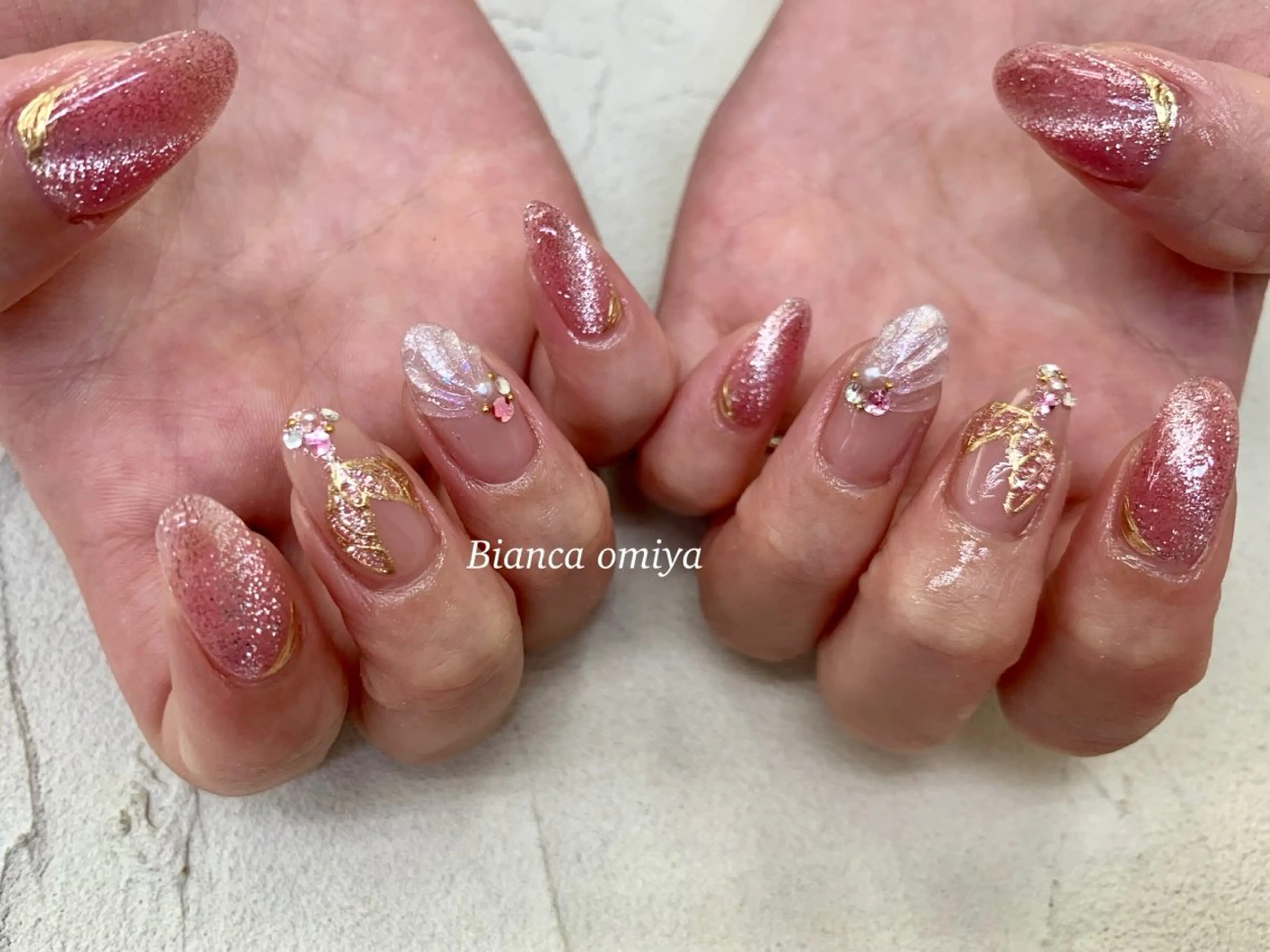 ネイル Bianca大宮 katoᕱ⑅ᕱﾞのネイルデザイン