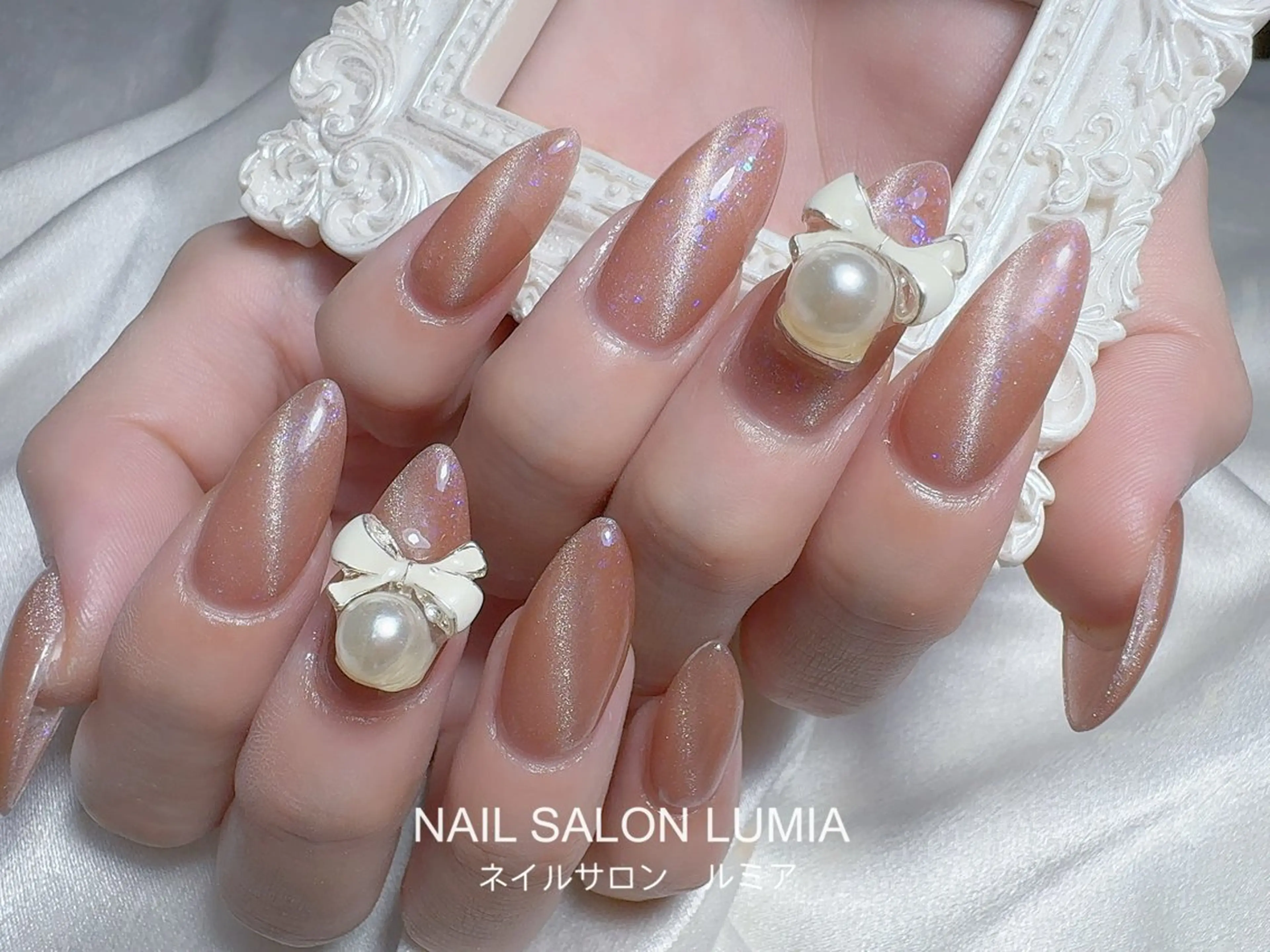 ネイル ハンドネイル ネイルサロン ルミア Lumia 店長のネイルデザイン
