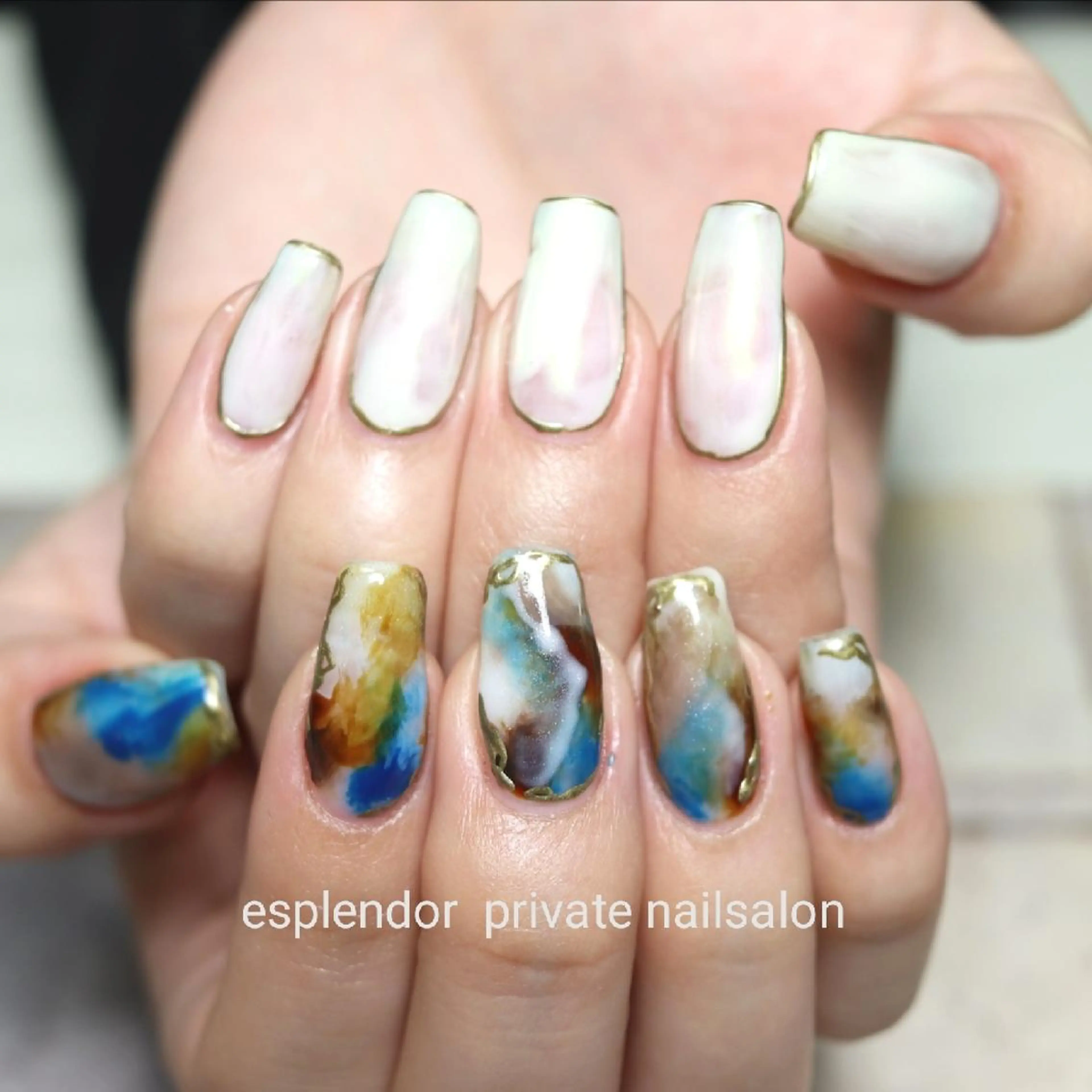 ネイル ニュアンスネイル esplendor  エスプレンドル所属・esplendor  エスプレンドルのネイルデザイン