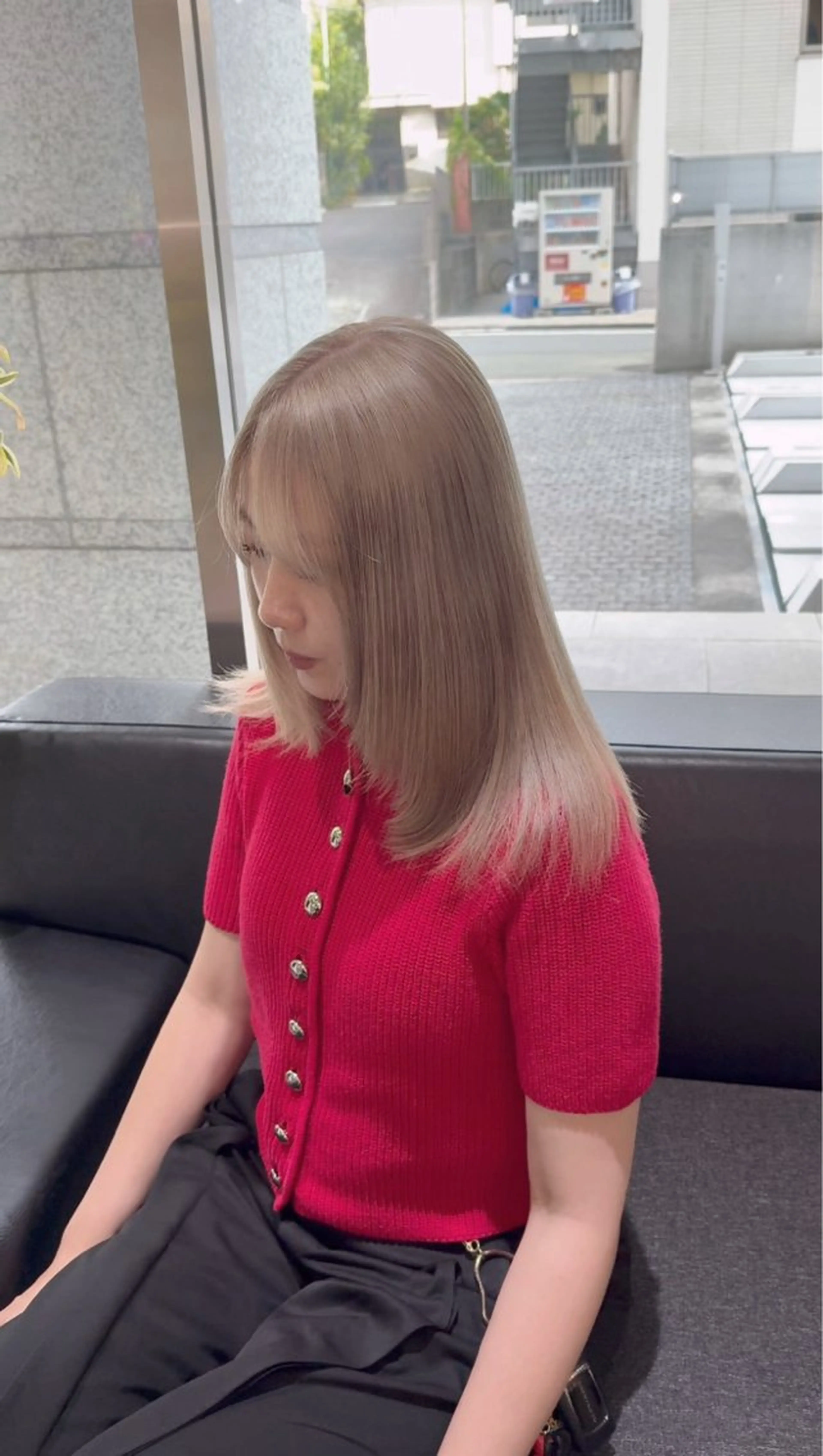 ロング カラー カット ヘアカラー トリートメント レイヤーカット/ ブリーチカラー/雅人のヘアスタイル