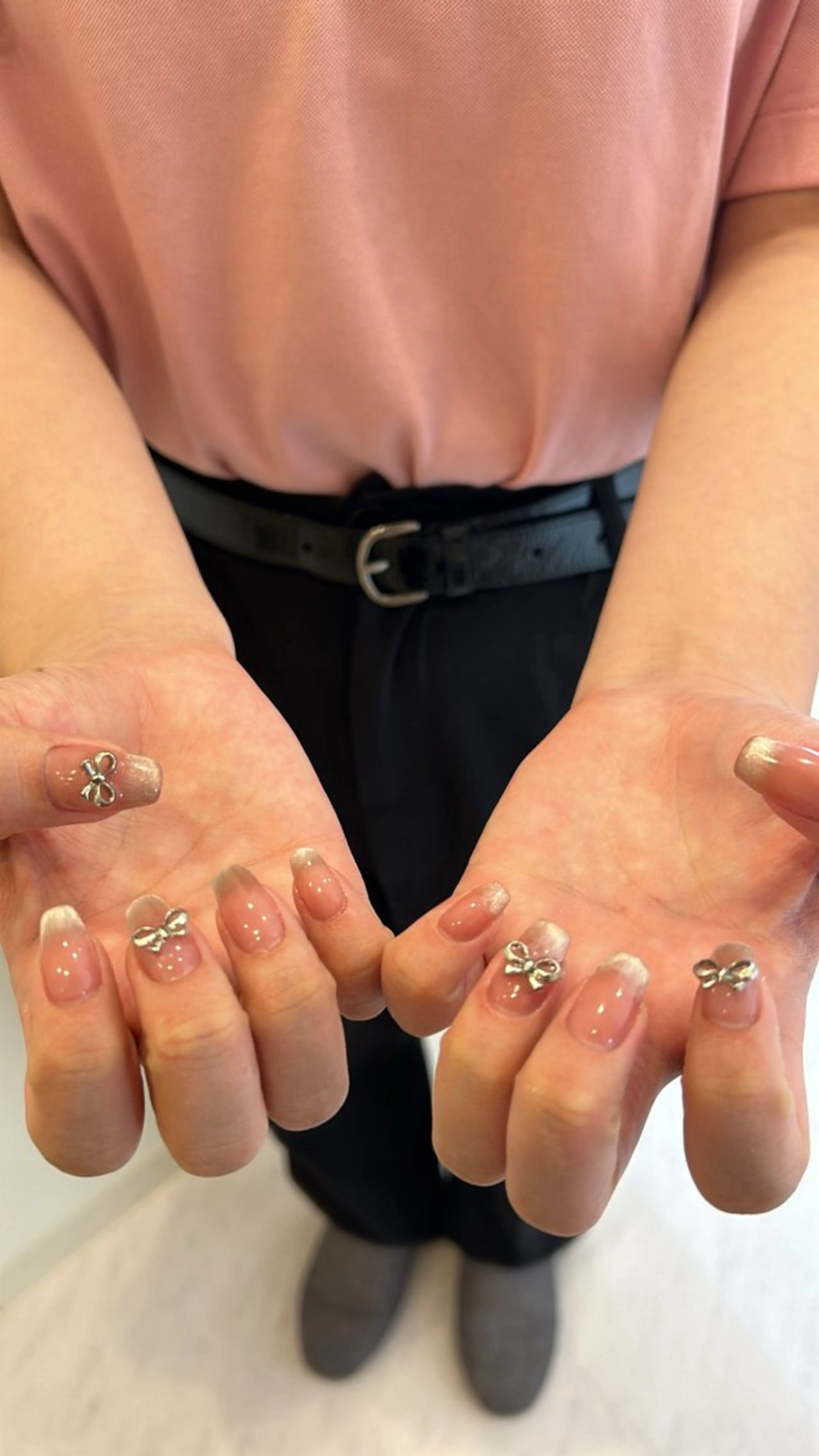 ネイル 🫧飛山琉桜/二条 ネイルアート/束感のマツエク・マツパデザイン