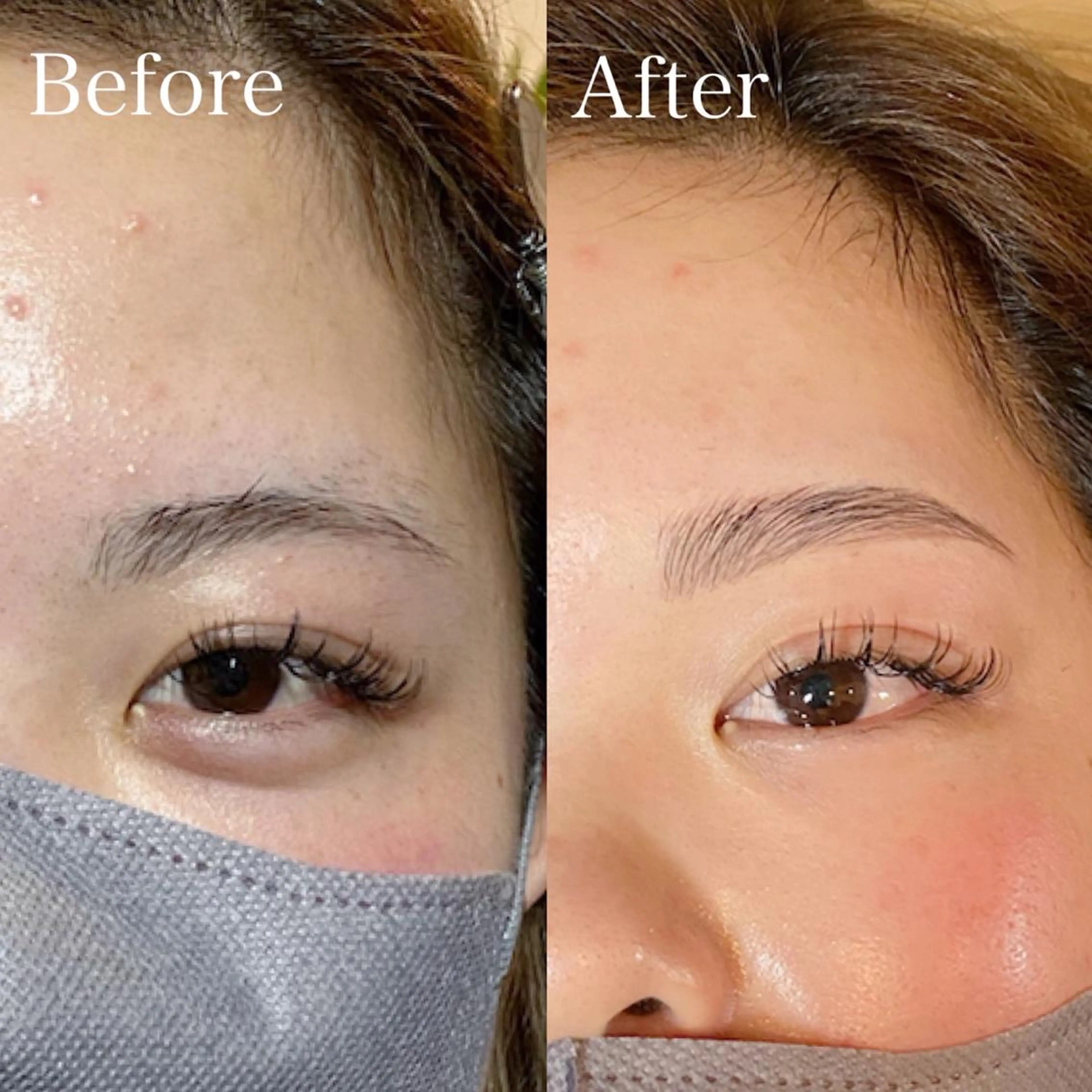 アイブロウリフト（アイブロウリフト＋ワックス脱毛＋眉メイク込み）⭐️の写真