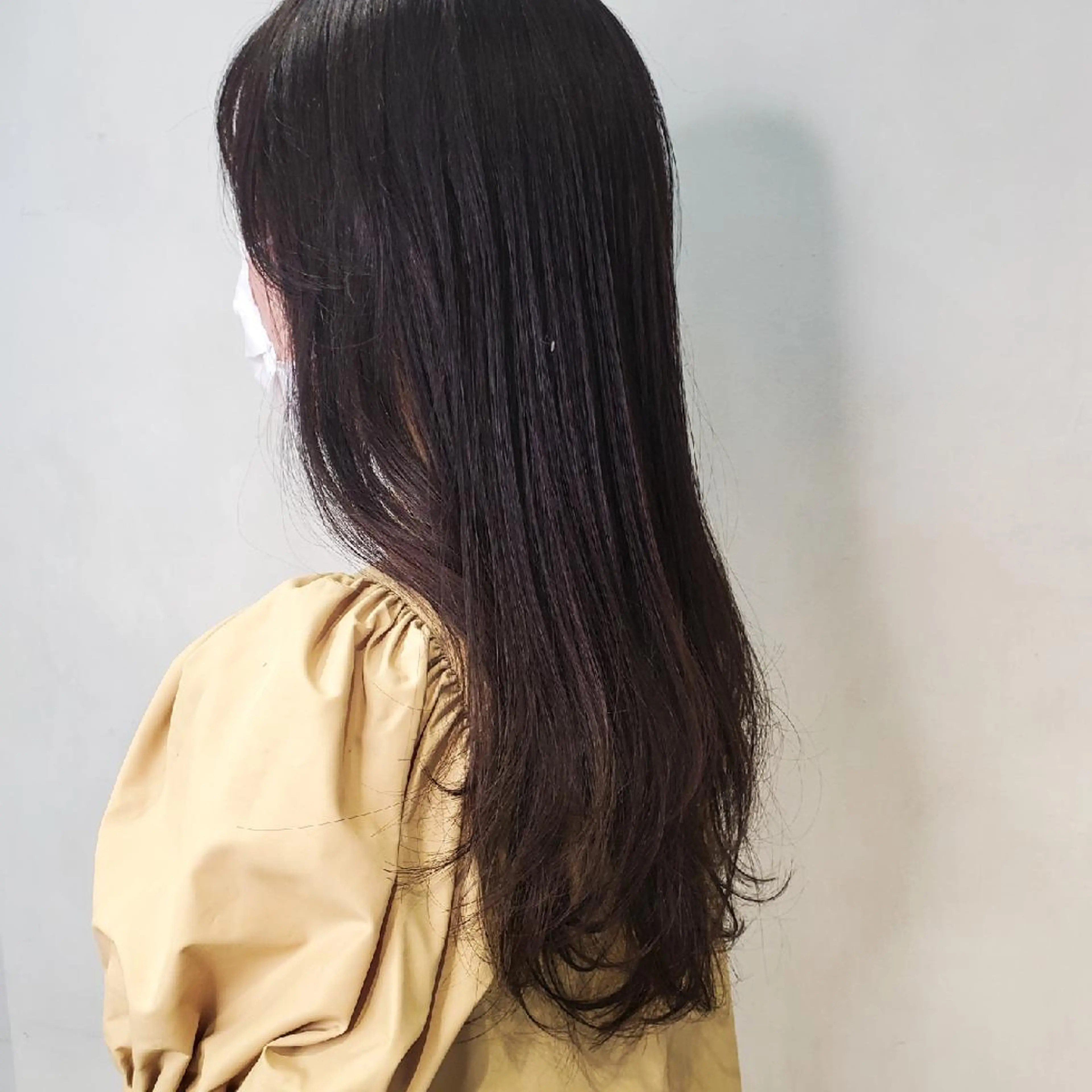 ロング 顔周りカット 韓国風ヘア レイヤーカット 韓国レイヤー　 suzuのヘアスタイル