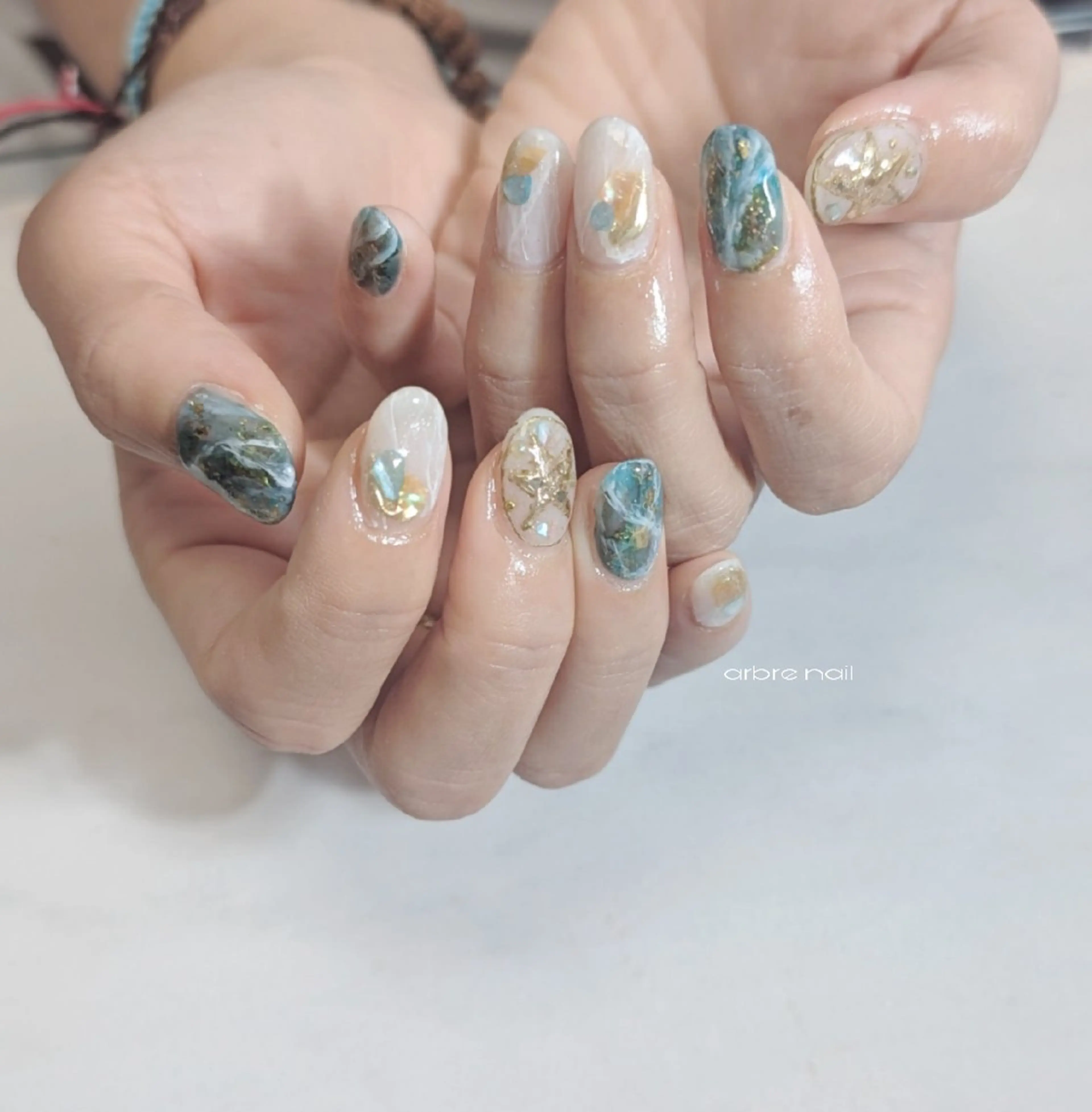 ネイル ＊arbre nail＊.アーブルネイル所属・✯.。 arbre  nail 。✯.のネイルデザイン