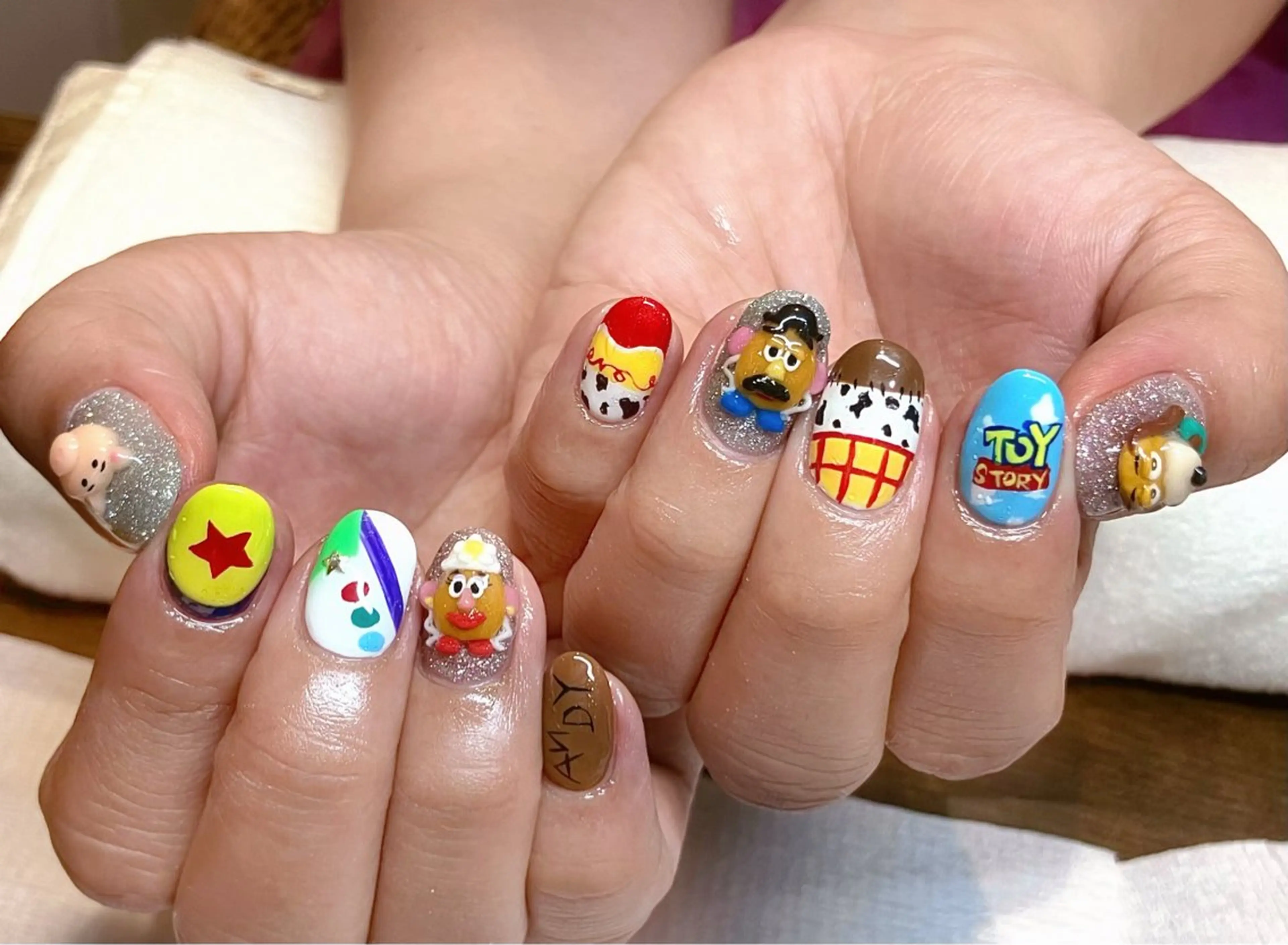 ネイル 持ち込み ハンドネイル RinRin　nail所属・孔 ジンシェンのネイルデザイン