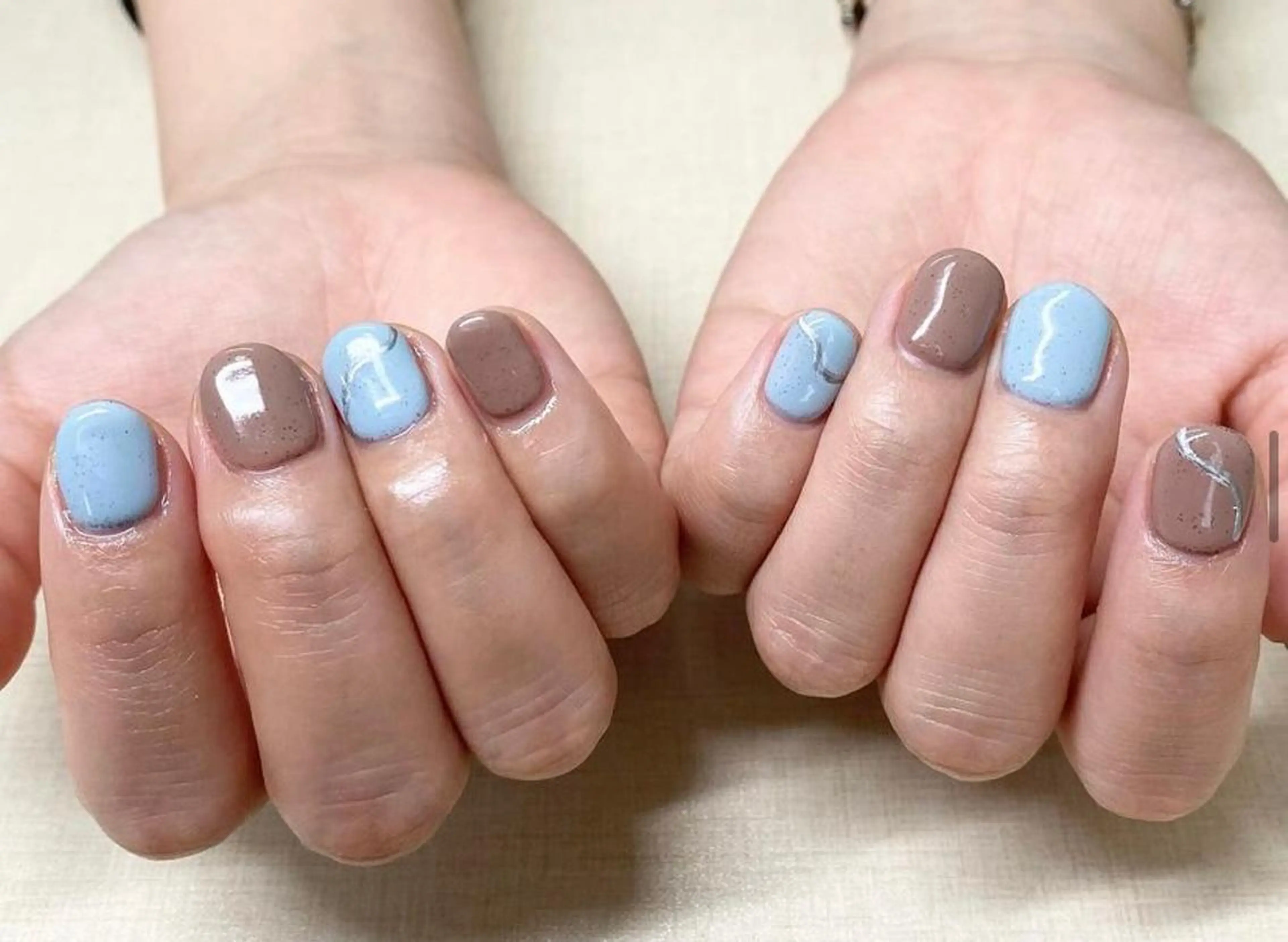 ネイル ジェルネイル ニュアンスネイル ハンドネイル わたなべ さやかのネイルデザイン