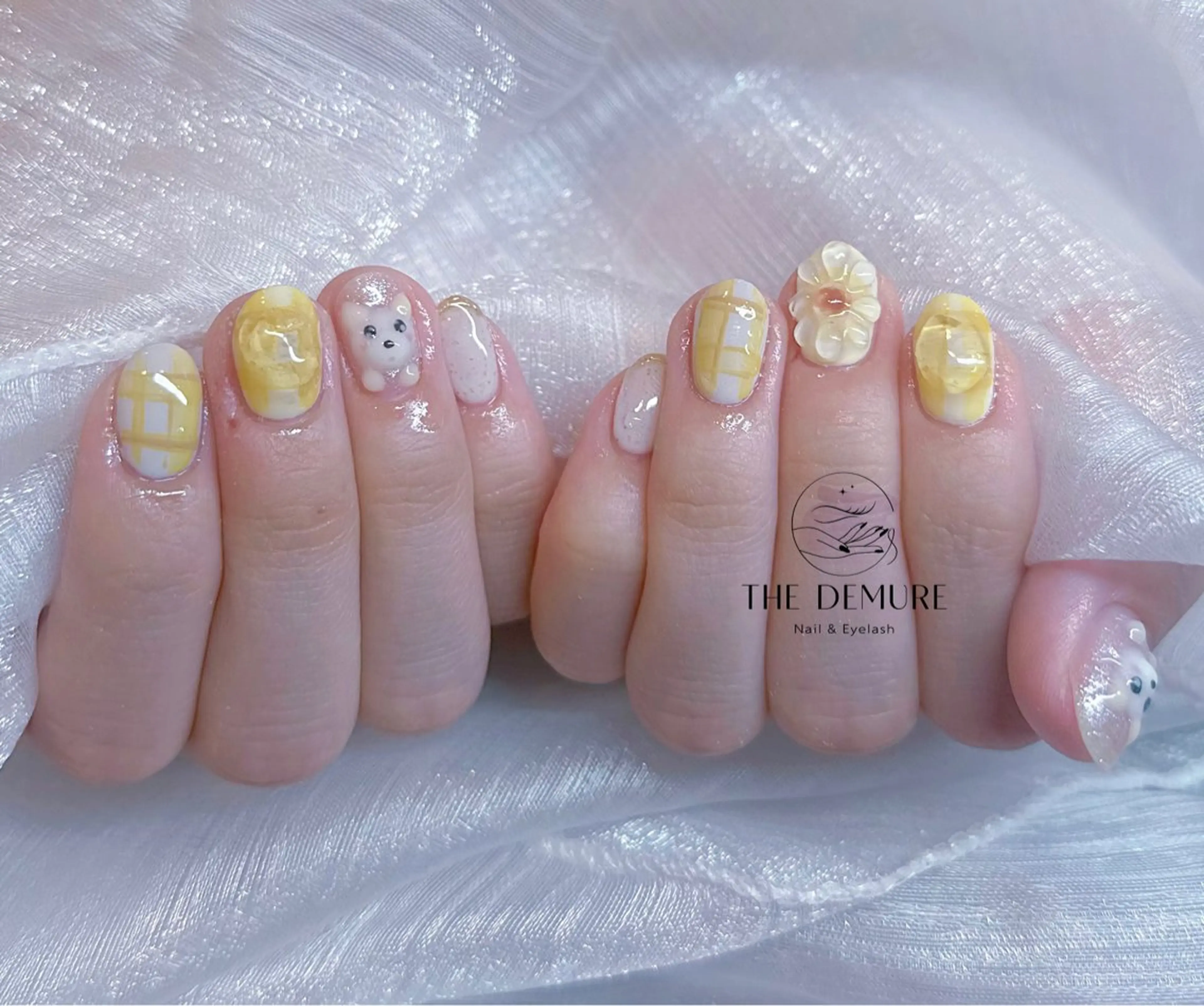 【自爪】🌸150分 💅🏻10本やり放題(時間内デザインor パーツOK)🌸の写真