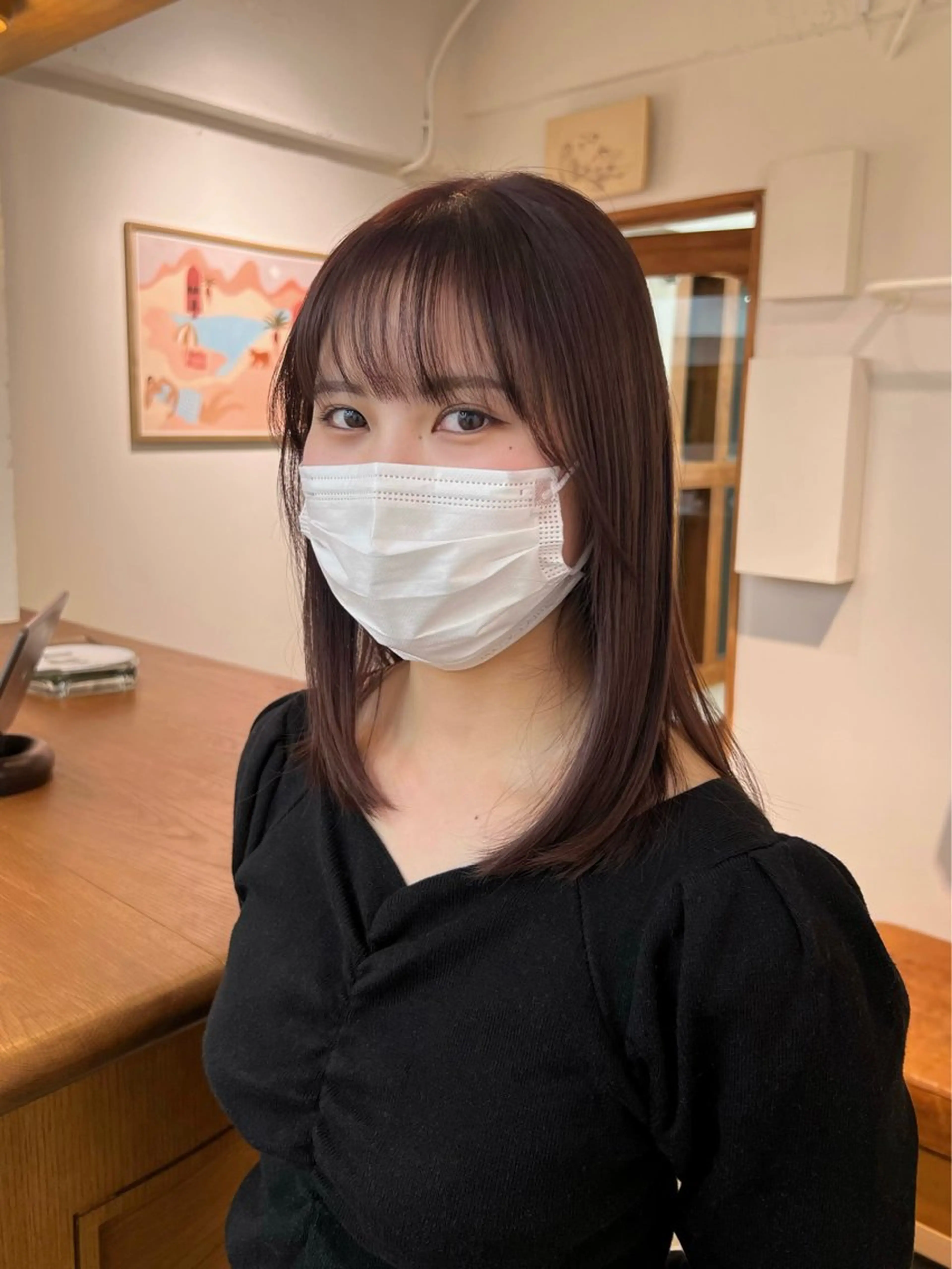 カラー aiko【艶カラー ・ミニモ年内で終了】のヘアスタイル