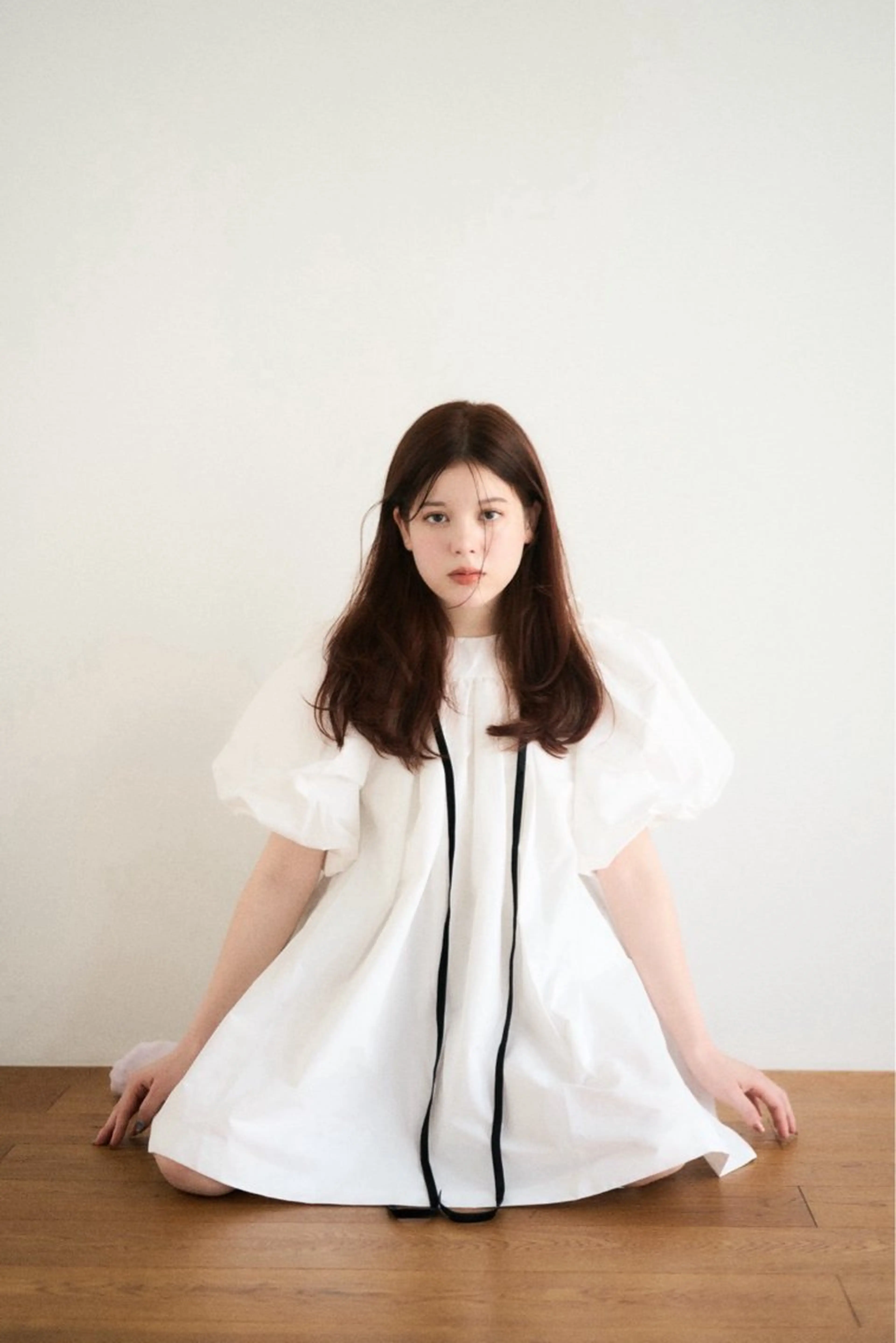 ミディアム カラー ヘアカラー 🫧髪質改善/Wカラ ー 暖色 🌸桜🌸のヘアスタイル