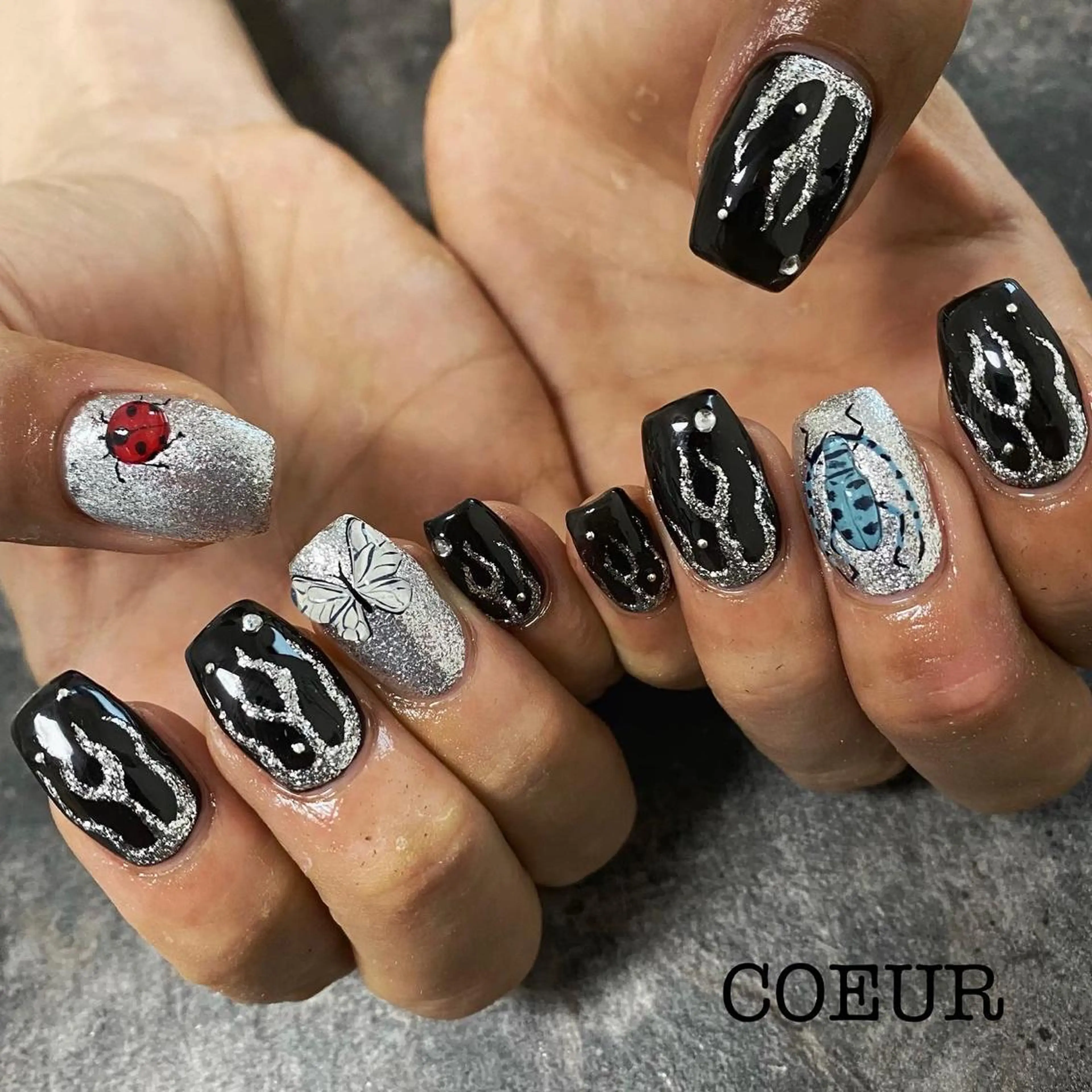 ネイル アートネイル COEUR✴︎ yukikaのネイルデザイン