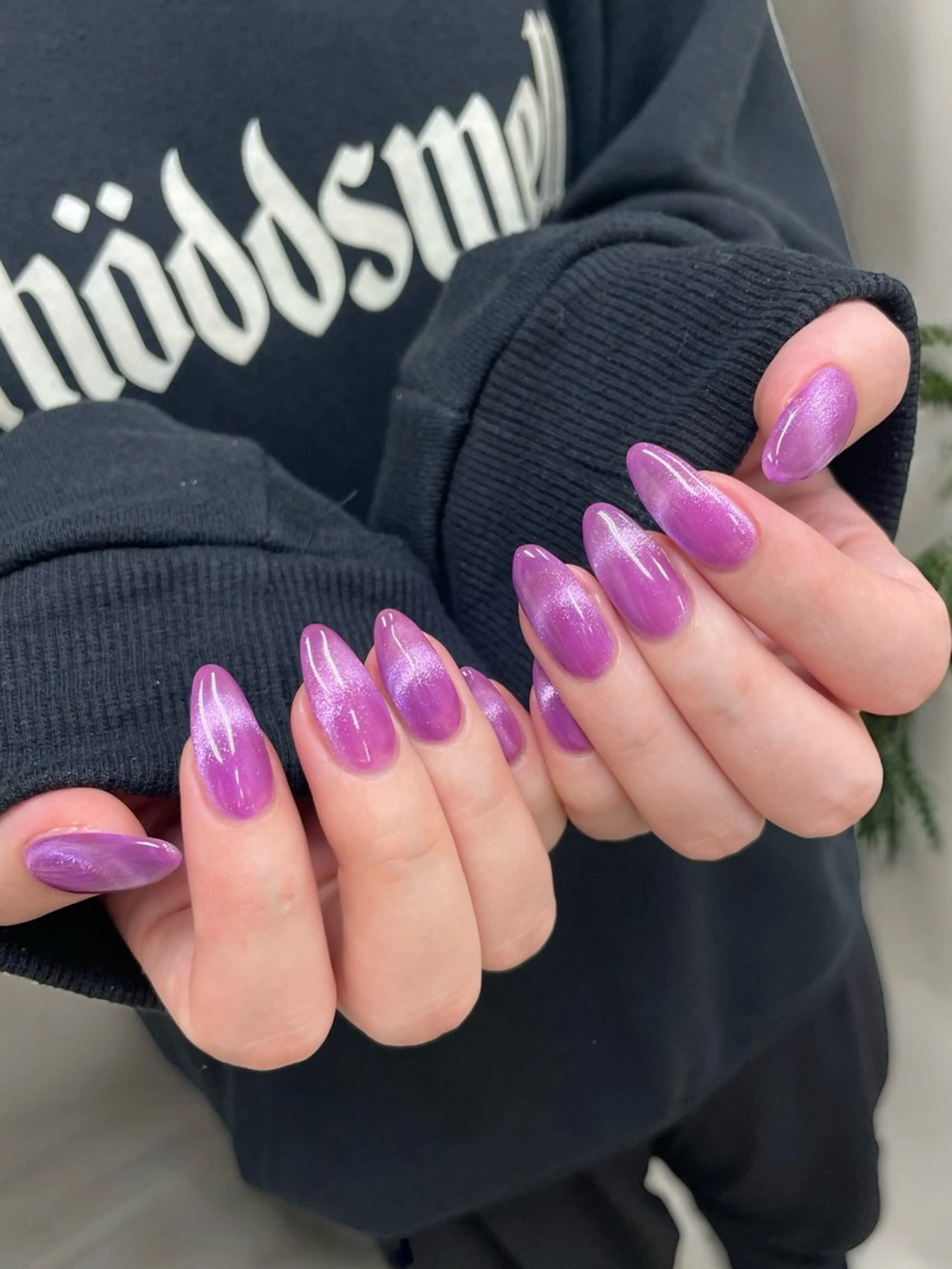 ネイル ジェルネイル マグネットネイル ハンドネイル Hisaka Mikiのネイルデザイン