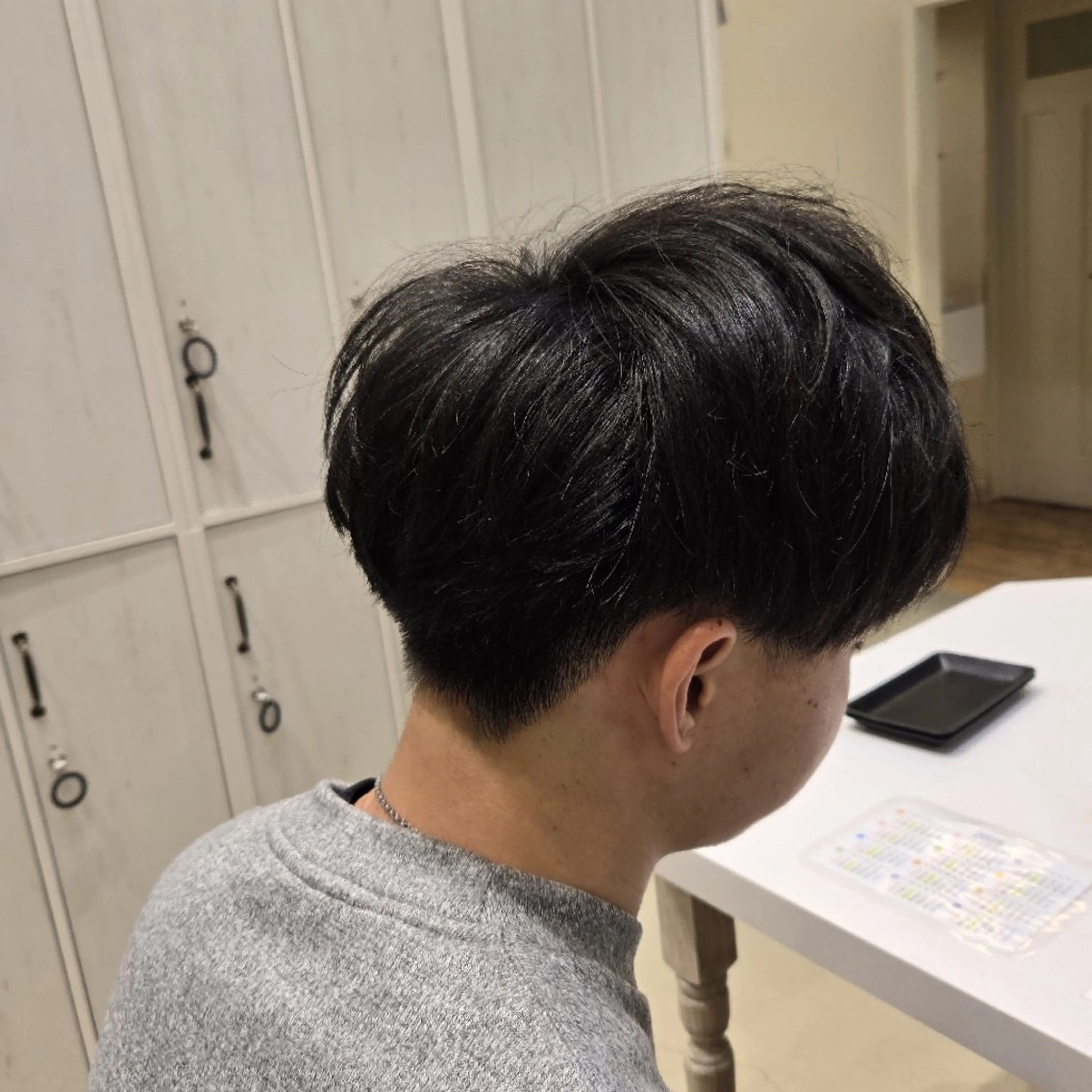 メンズ マッシュ 刈り上げ 小峯 瑞貴のヘアスタイル