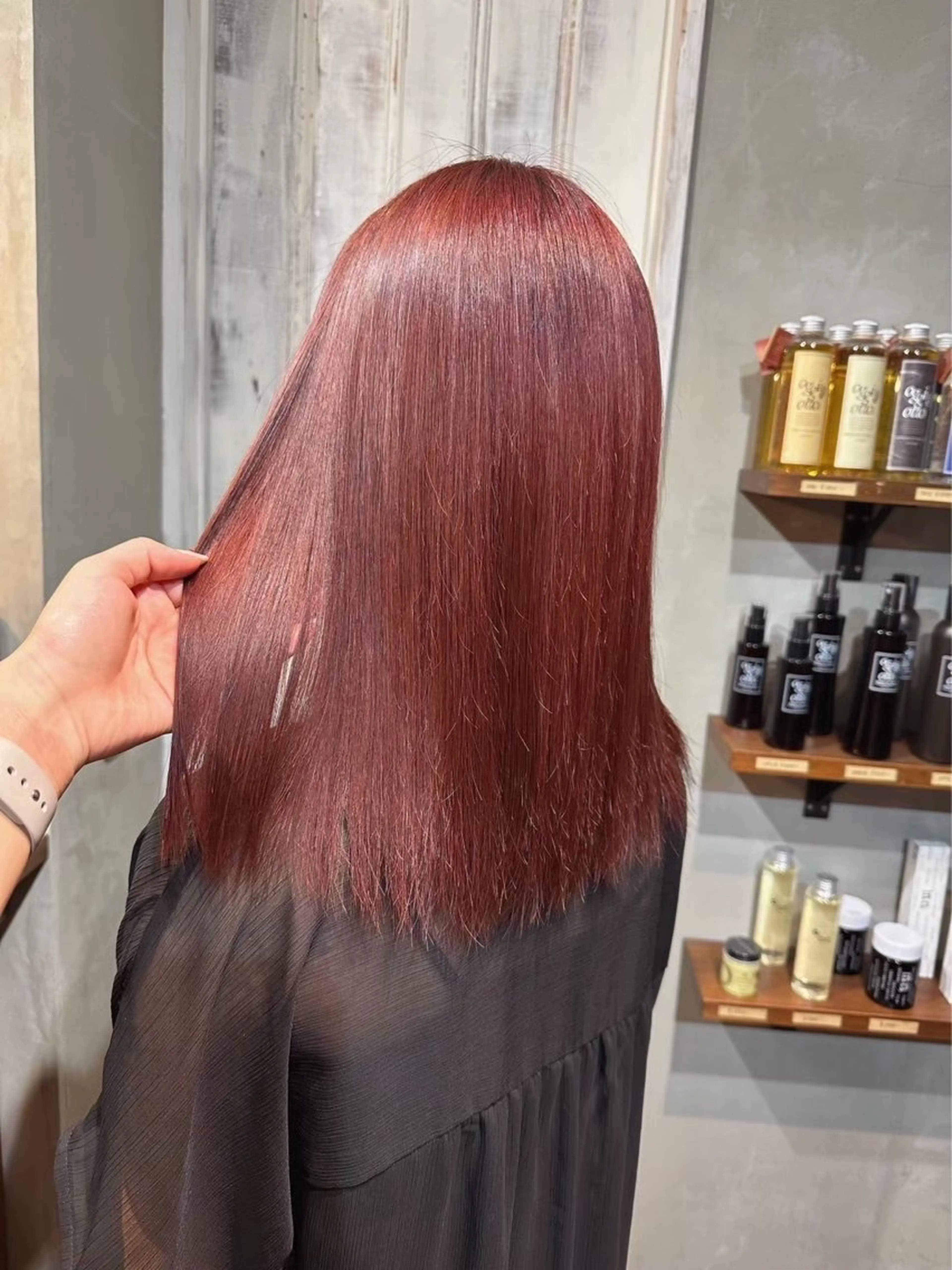 【ブリーチが不安な方へ】ブリーチなしダブルカラー＋超音波アイロントリートメント🦄の写真